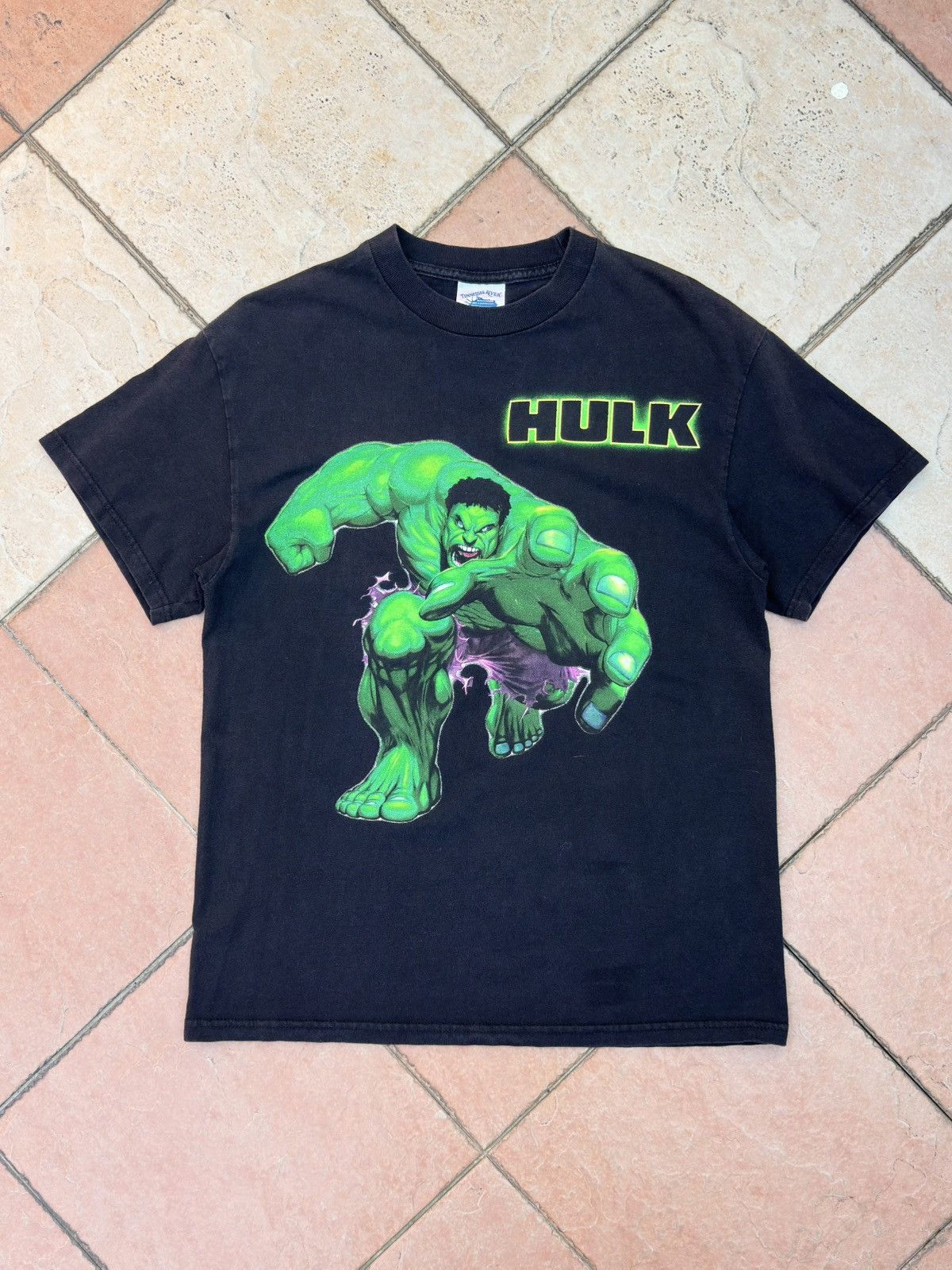 Marvel Comics × Other × Vintage Vintage Hulk T-shirt Size US M / EU 48-50 / 2 - 1 Thumbnail