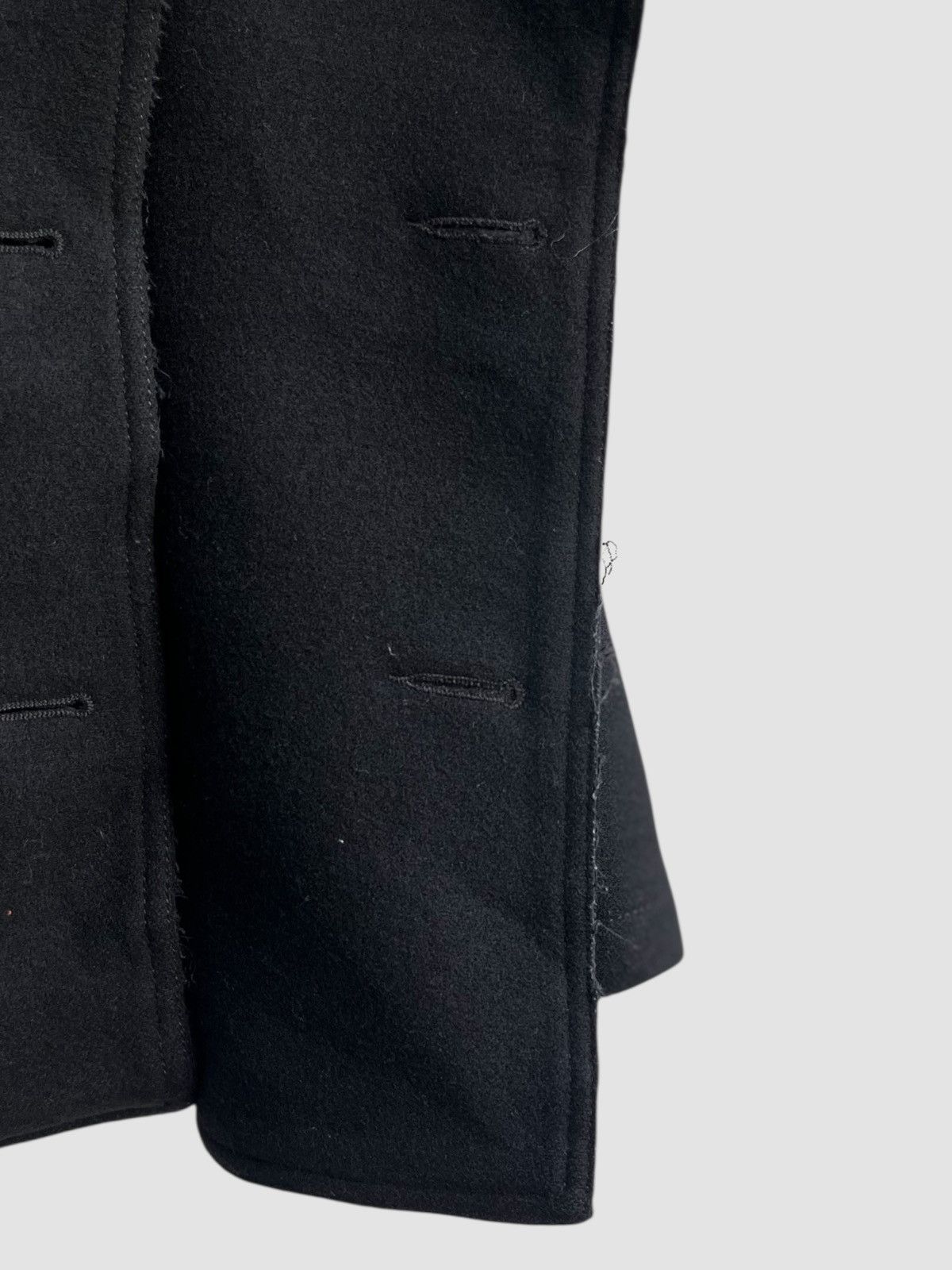 Zucca Zucca Double Breasted Wool Blend Hooded Jacket Size S / US 4 / IT 40 - 13 Thumbnail
