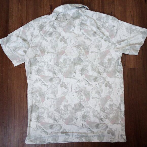 Puma Puma Cloudspun Leaves AOP Pattern Athletic Polo Shirt SAMPLE Size US M / EU 48-50 / 2 - 6 Thumbnail