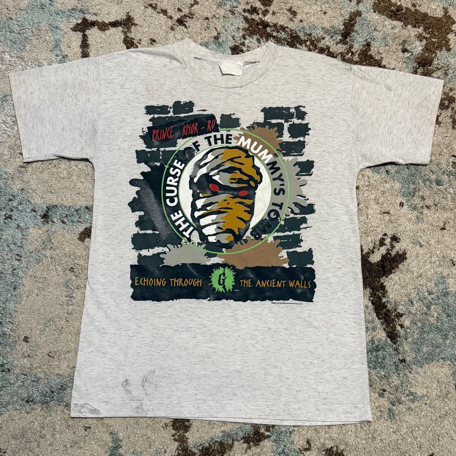 Goosebumps Curse of the Mummy's Tomb Shirt 1996 Retro Horror