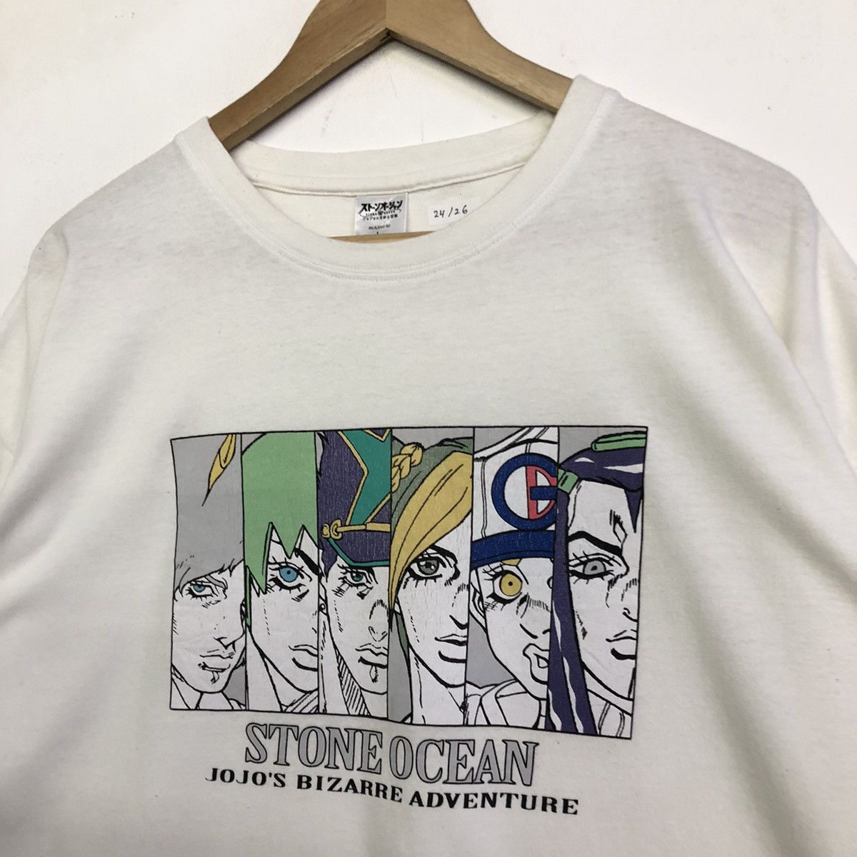 Anime × Japanese Brand Jojo Bizzare Adventure Stone Ocean Anime Photo Tee Tshirt Size US L / EU 52-54 / 3 - 3 Thumbnail