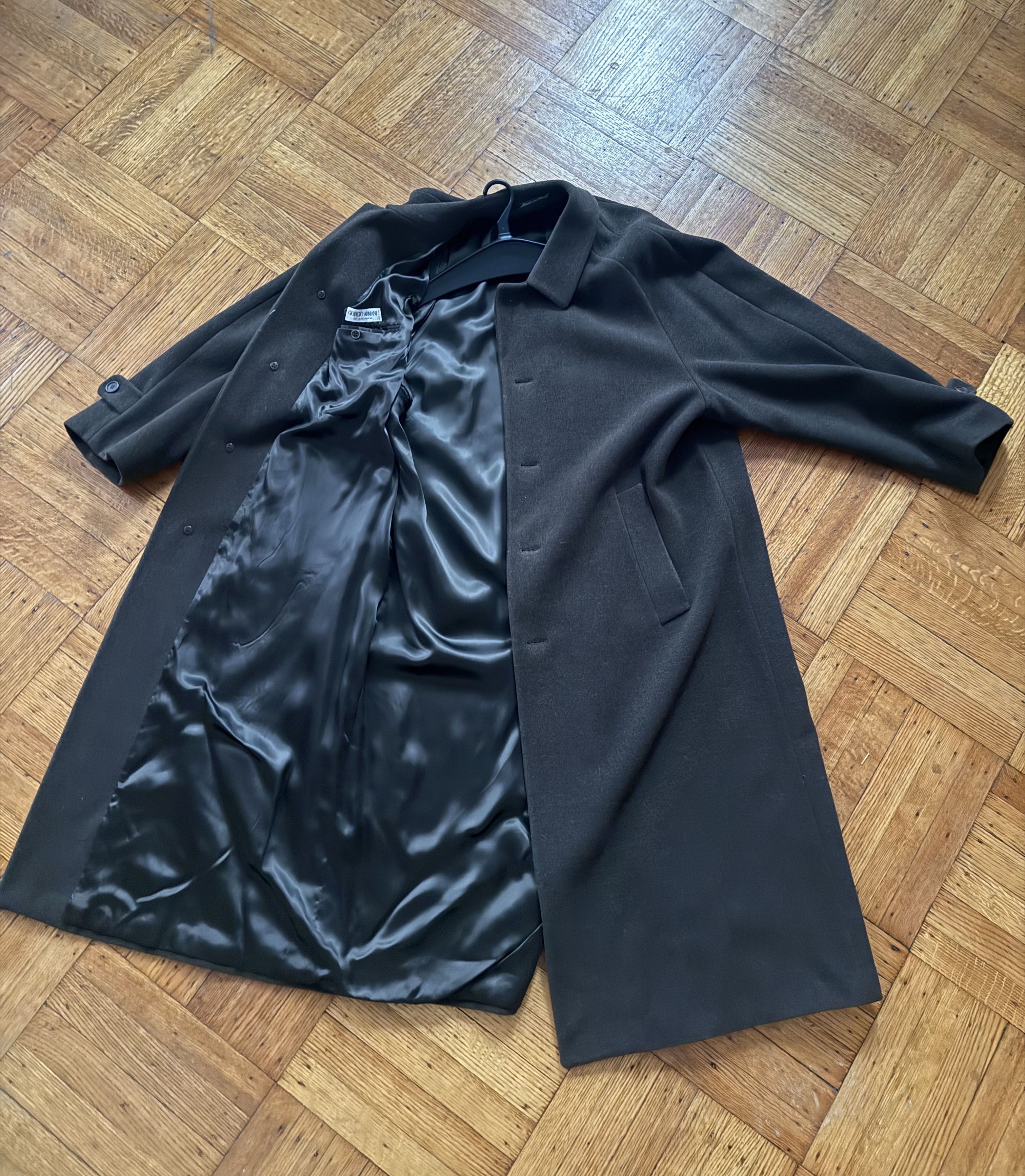 Giorgio Armani Giorgio Armani Le Collezioni Overcoat Size US L / EU 52-54 / 3 - 4 Thumbnail