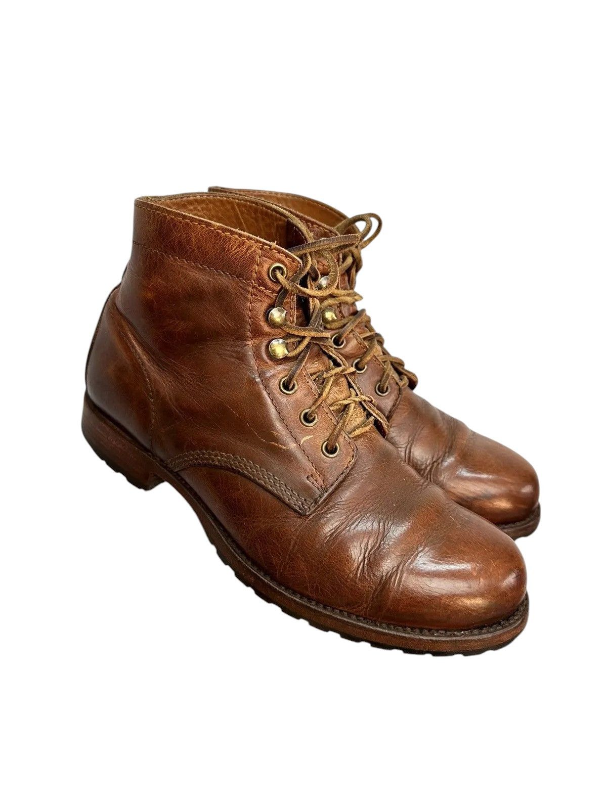 Leather Leather AS 98 STYLE AVANT-GARDE Boots BROGUE Guidi Size US 9 / EU 42 - 12 Thumbnail