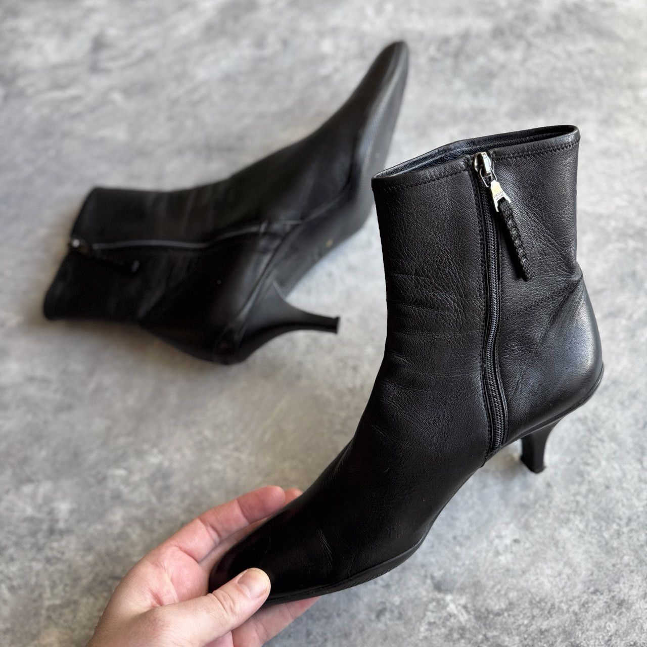 Prada Prada Leather Ankle Boots Size US 8 / IT 38 - 6 Thumbnail