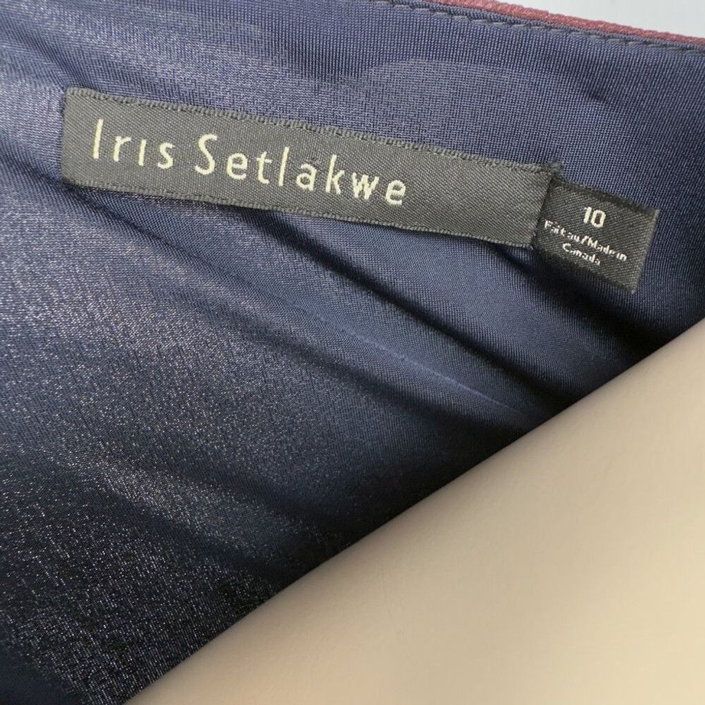 Other IRIS SETLAKWE Bamboo Lining Red White Blue Top Blouse Sz 10 Size L / US 10 / IT 46 - 6 Thumbnail