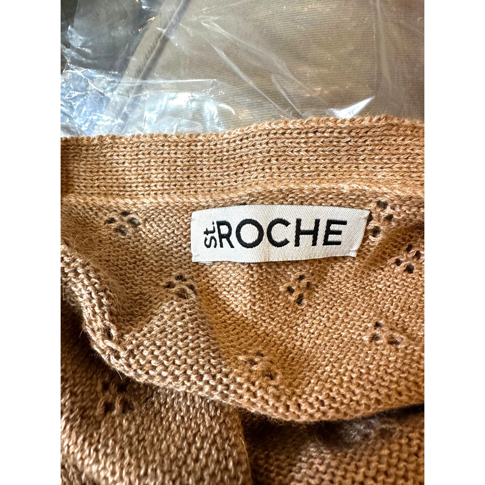 Other St Roche Ballet Top Cotton Superfine Alpaca Caramel S Size S / US 4 / IT 40 - 14 Thumbnail