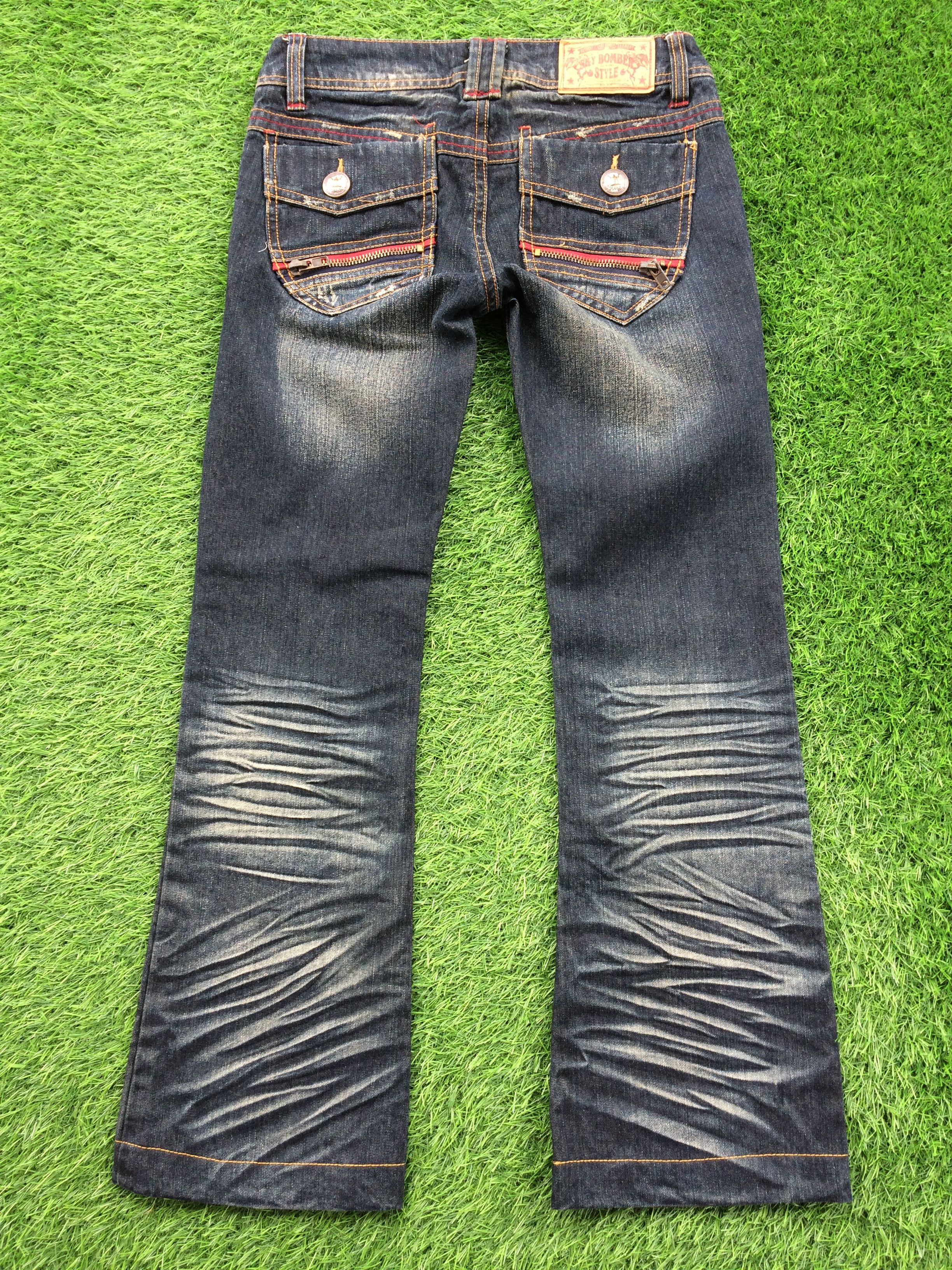 Japanese Brand Japanese Low Rise Flare Jeans D-901 Size 27" / US 4 / IT 40 - 2 Thumbnail