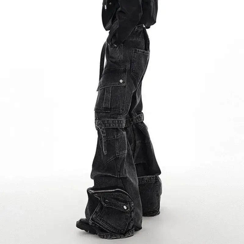 Japanese Brand Multi-pocket Jeans Three-dimensional Jeans Size US 32 / EU 48 - 4 Thumbnail