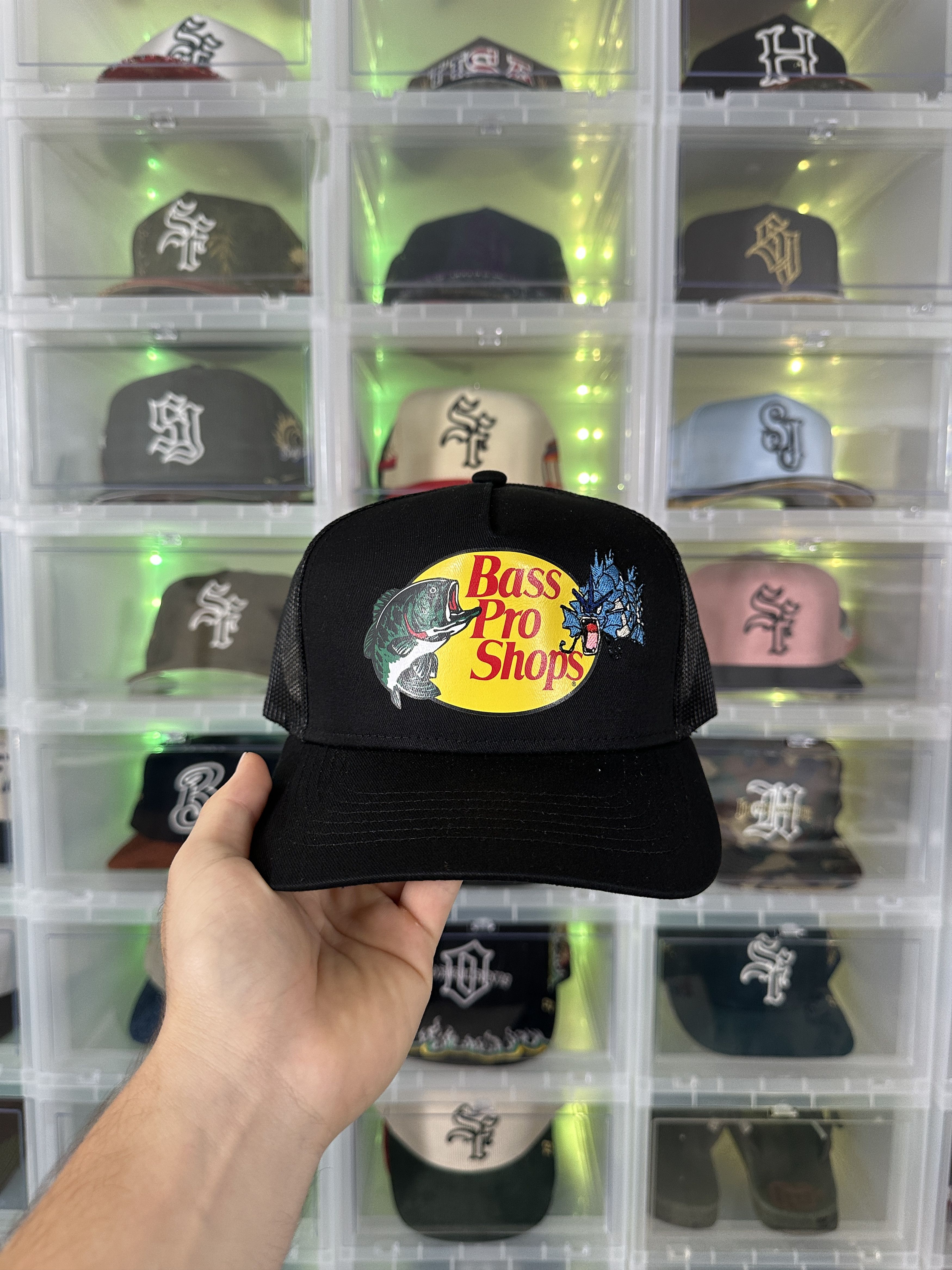 Bass Pro Shops Custom Embroidered Bass Pro Hat (Gyarados) Size ONE SIZE - 1 Preview