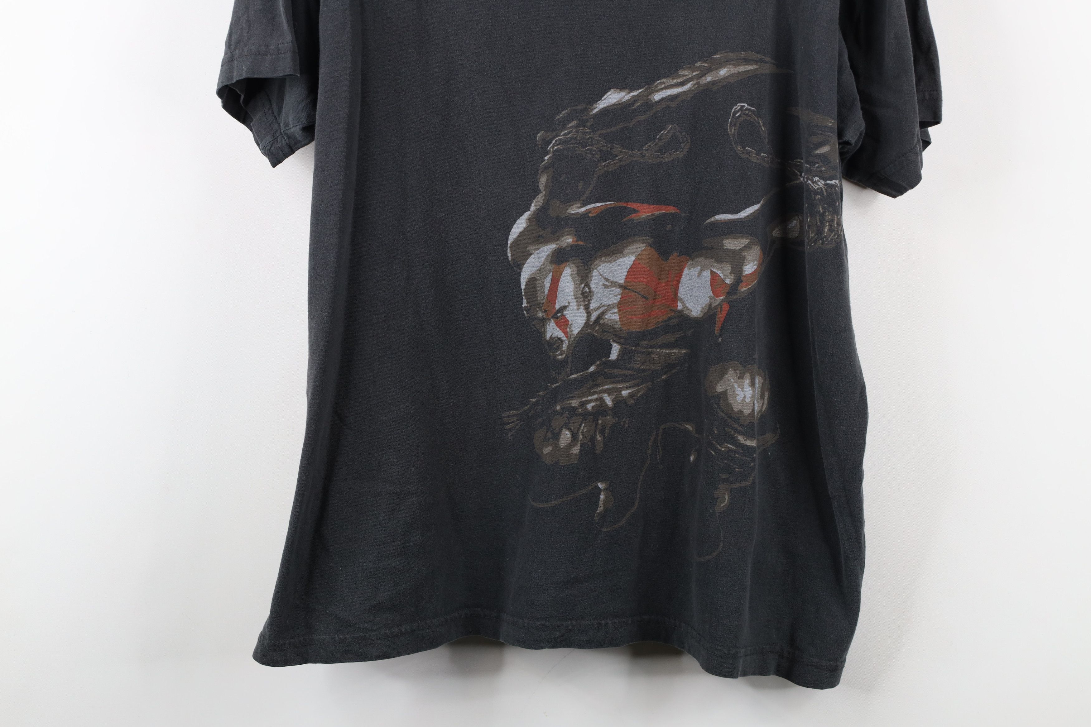 Vintage Vintage God of War Kratos Playstation 2 Video Game T-Shirt Size US XL / EU 56 / 4 - 3 Thumbnail