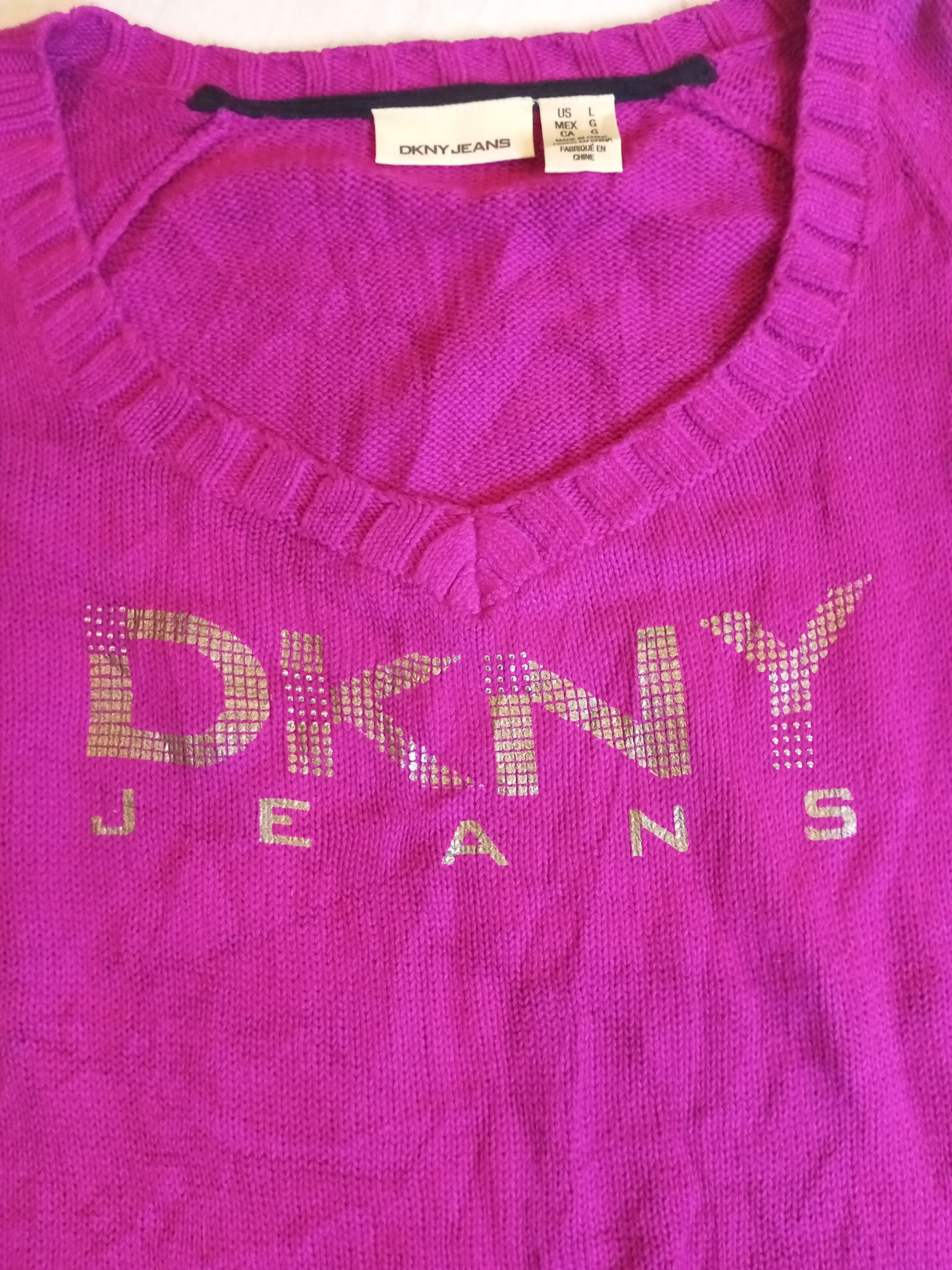 DKNY DKNY Donna Karan sweater good condition Size L / US 10 / IT 46 - 3 Thumbnail