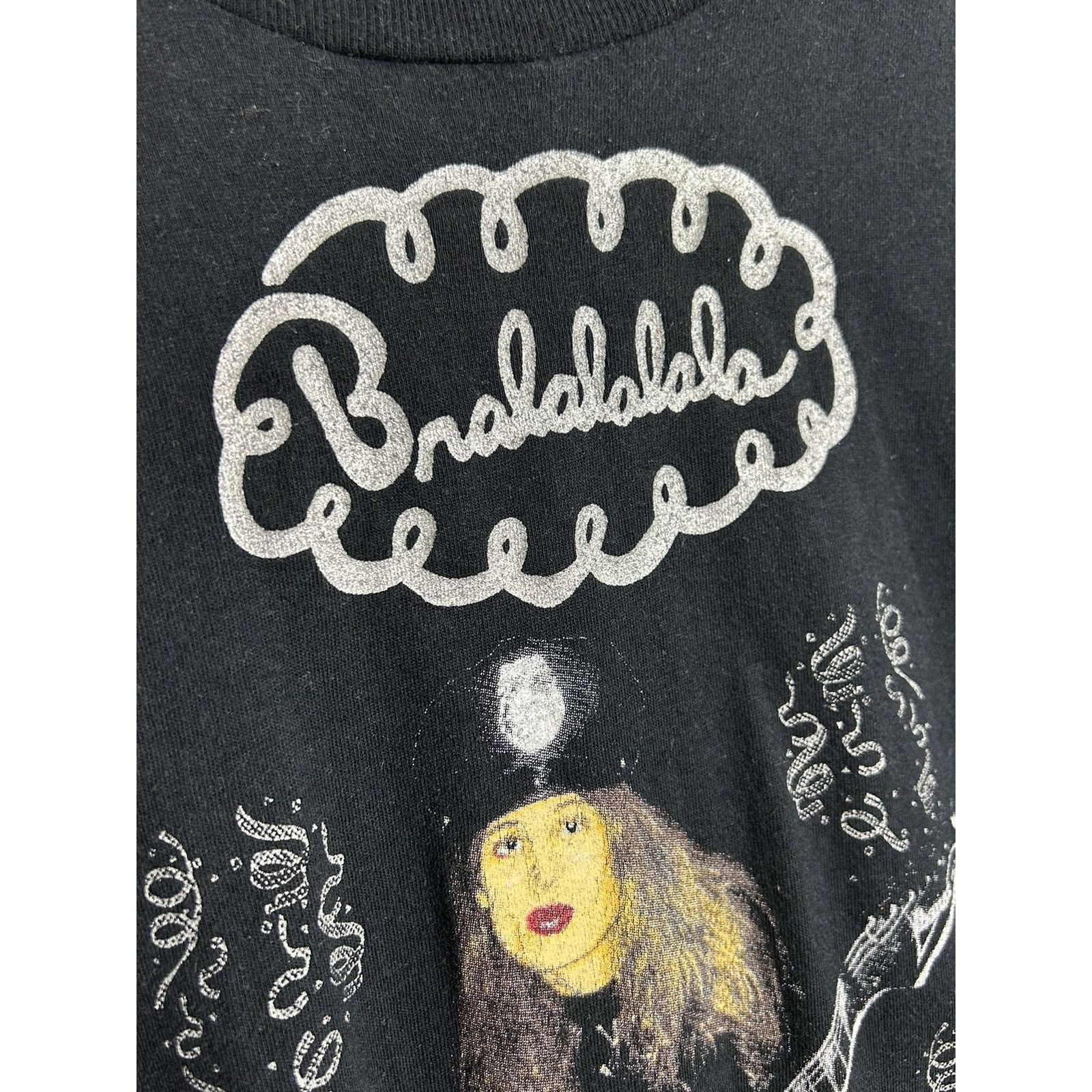 Band Tees 90s Vintage Bralalalala 1997 Single Stitch Well Come T-Shirt Size US XL / EU 56 / 4 - 3 Thumbnail