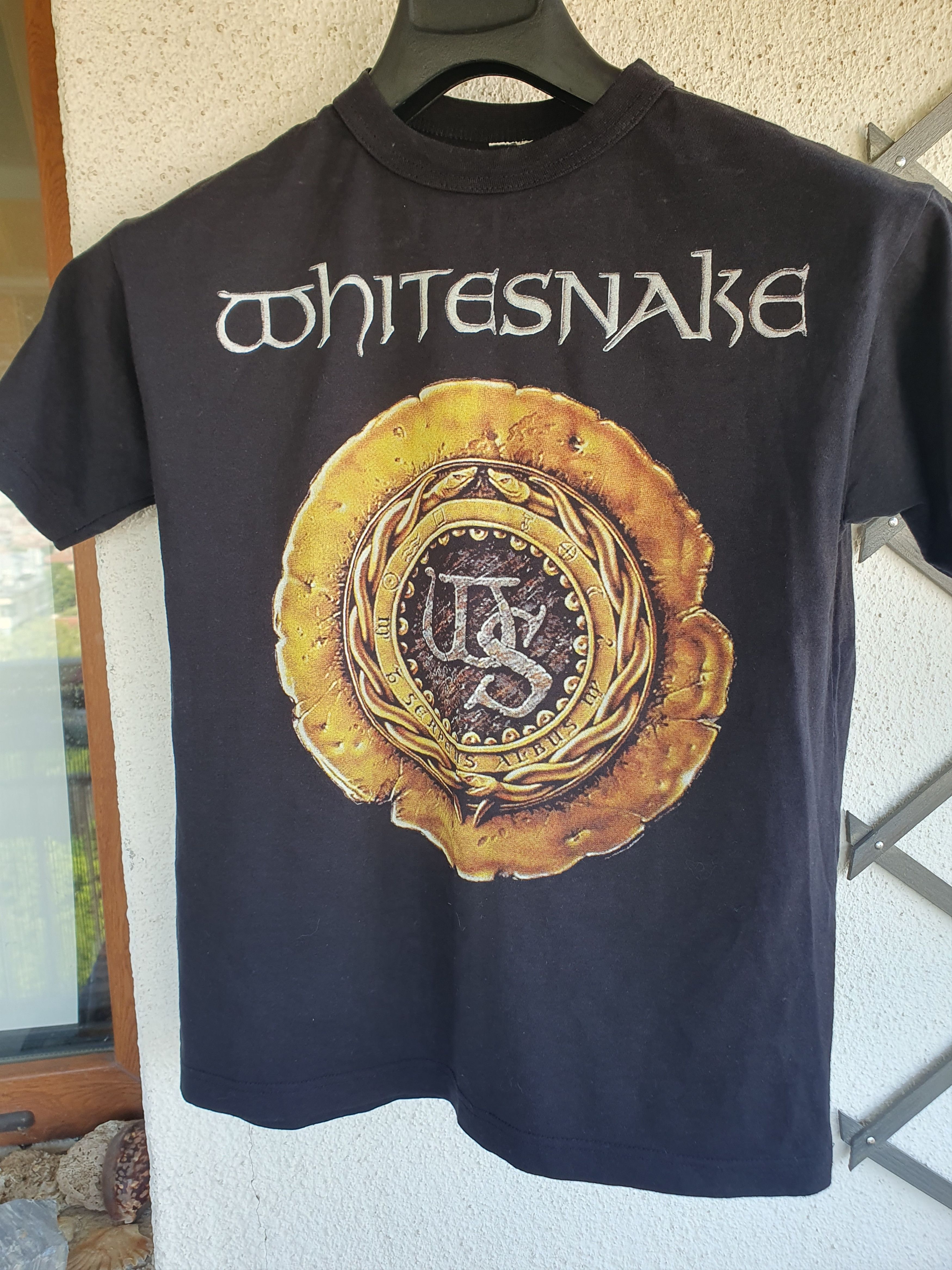 Band Tees × Swagger Whitesnake 1987 Logo Double Sided Band t-shirt sz S Size US S / EU 44-46 / 1 - 1 Thumbnail