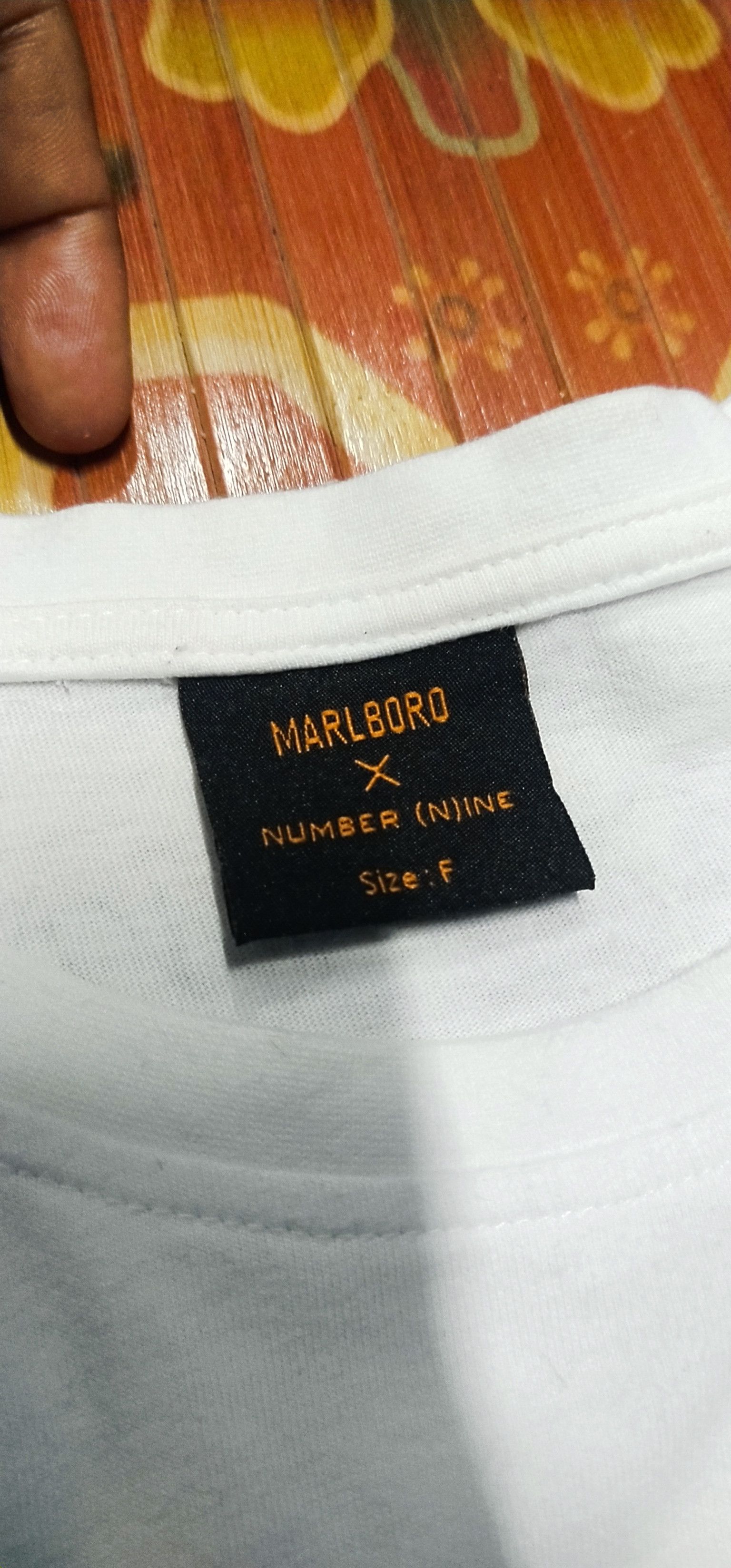 Number (N)ine Final Drop Marlborro X Number Nine Tshirt L Size US L / EU 52-54 / 3 - 5 Thumbnail