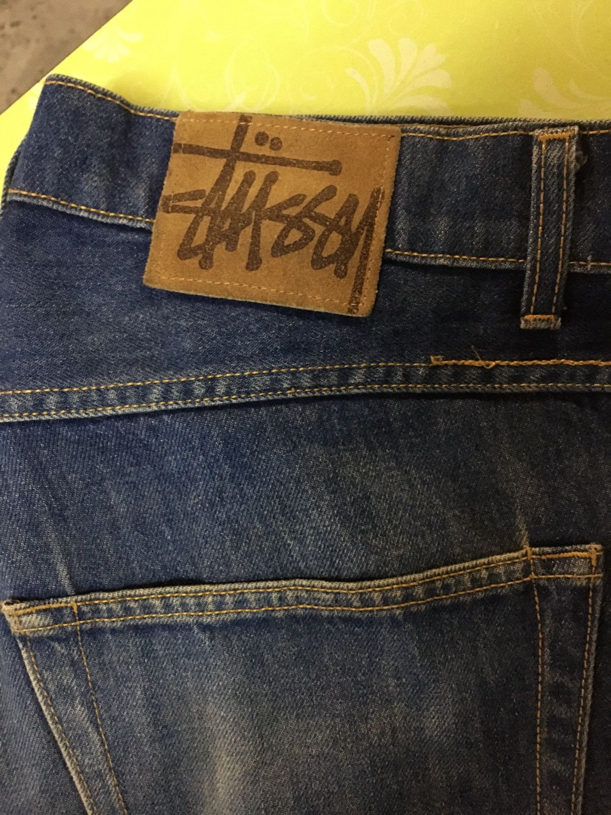 Stussy × Vintage Stussy baggy Size US 34 / EU 50 - 2 Thumbnail