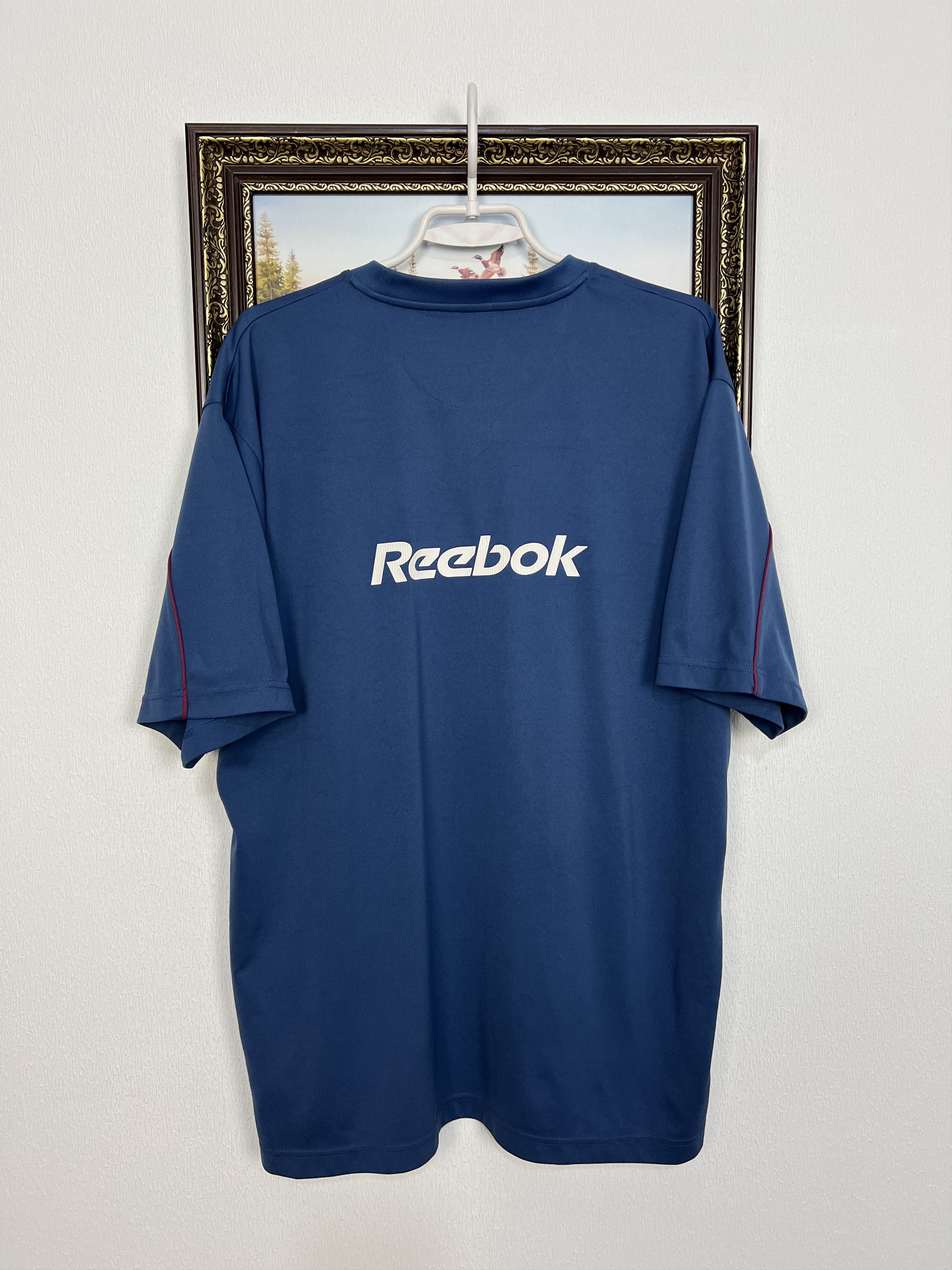 Reebok Vintage 2000's West Ham Football Shirt Soccer Jersey Trikot Size US XXL / EU 58 / 5 - 9 Thumbnail