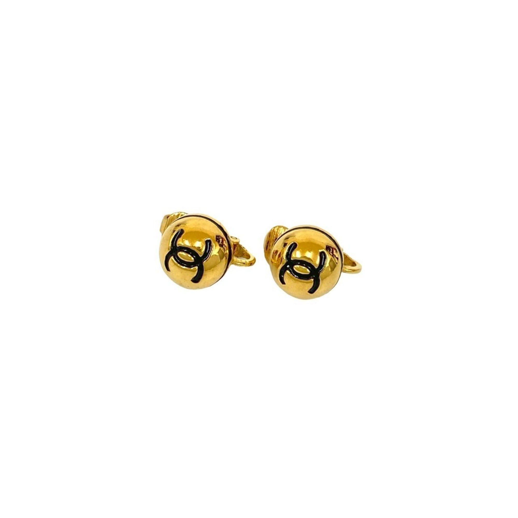 Chanel CHANEL Coco Mark GP Earrings and Ear Cuffs for Women, Gold, 90668 Size ONE SIZE - 1 Thumbnail