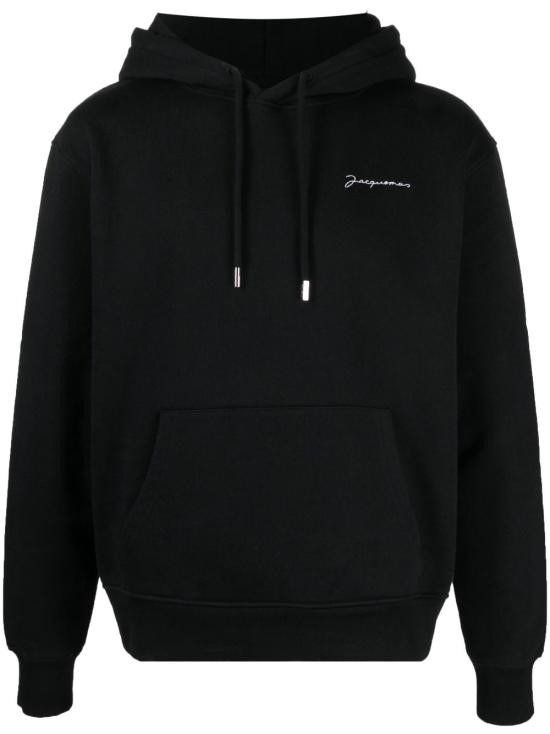 Jacquemus JACQUEMUS Women Hoodies 245JS310 2120990 Black Size S / US 4 / IT 40 - 1 Thumbnail