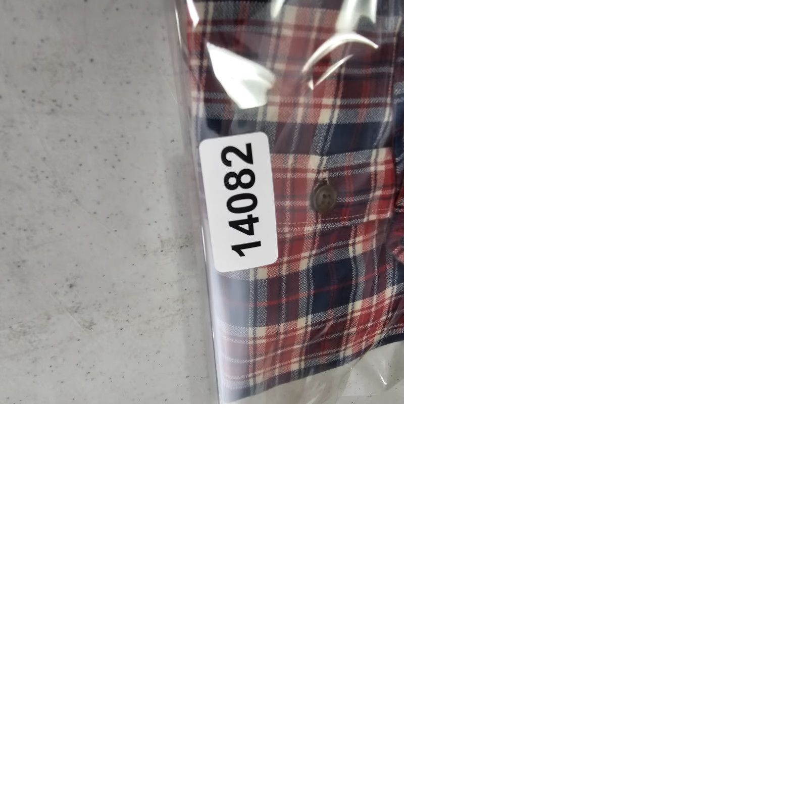 H&M H&M Shirt Mens Size Medium Red Plaid Knit Button Up Long Sleeve Casual Preppy Shirt Size US M / EU 48-50 / 2 - 9 Thumbnail