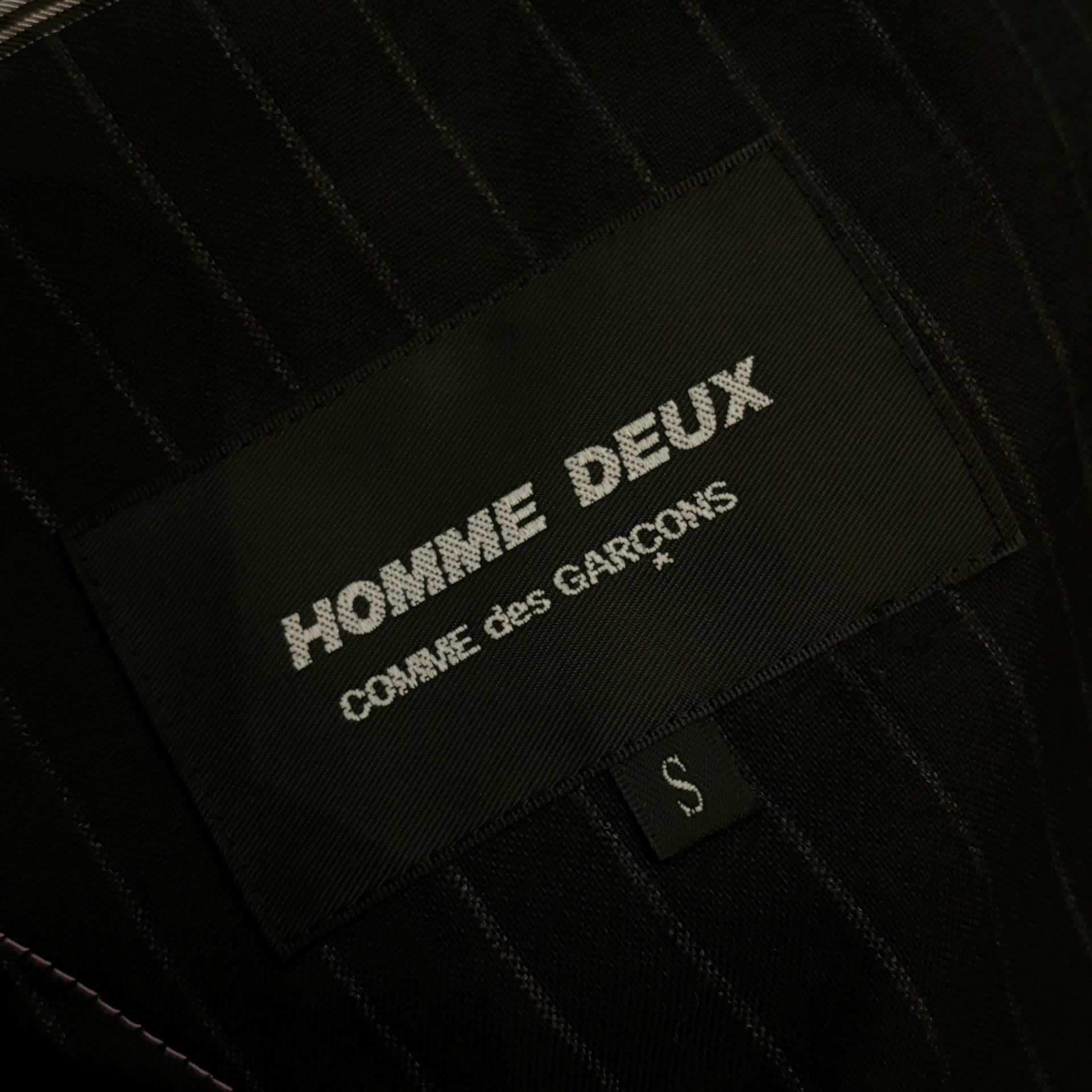 Comme des Garcons Comme Des Garcons Homme Deux S/S13 Pink Stitch Suit S Size US S / EU 44-46 / 1 - 8 Thumbnail