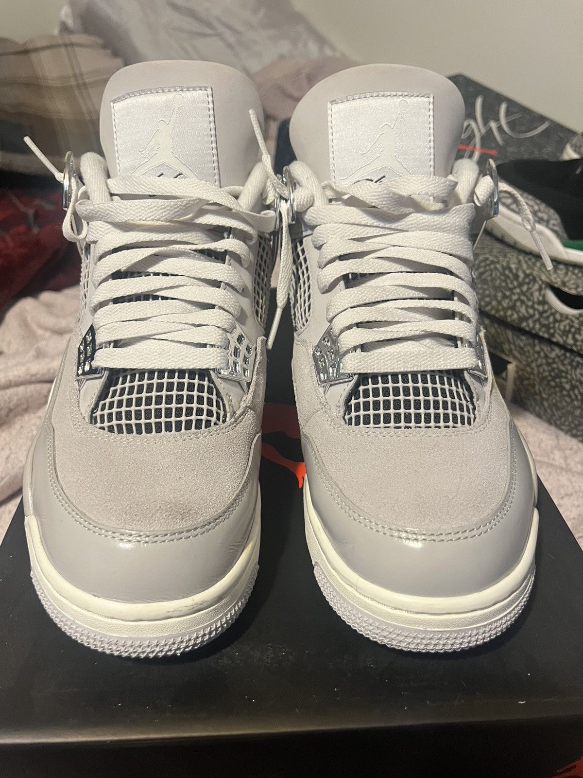 Designer × Nike jordan 4 frozen moments Size US 10 / IT 40 - 2 Thumbnail