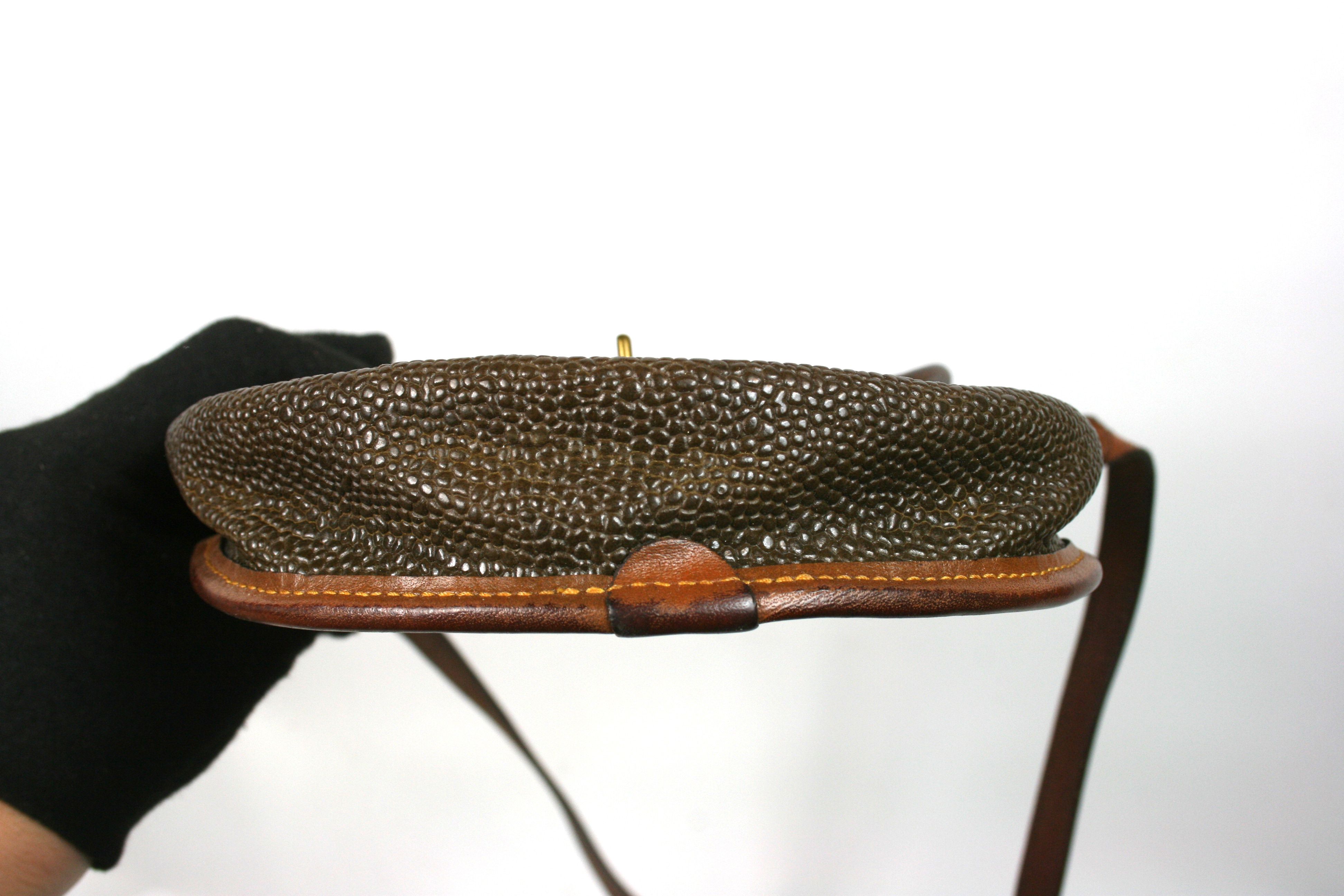 Mulberry 90S Leather Crossbody Mini Saddle Oval Bag Vintage Size ONE SIZE - 6 Thumbnail