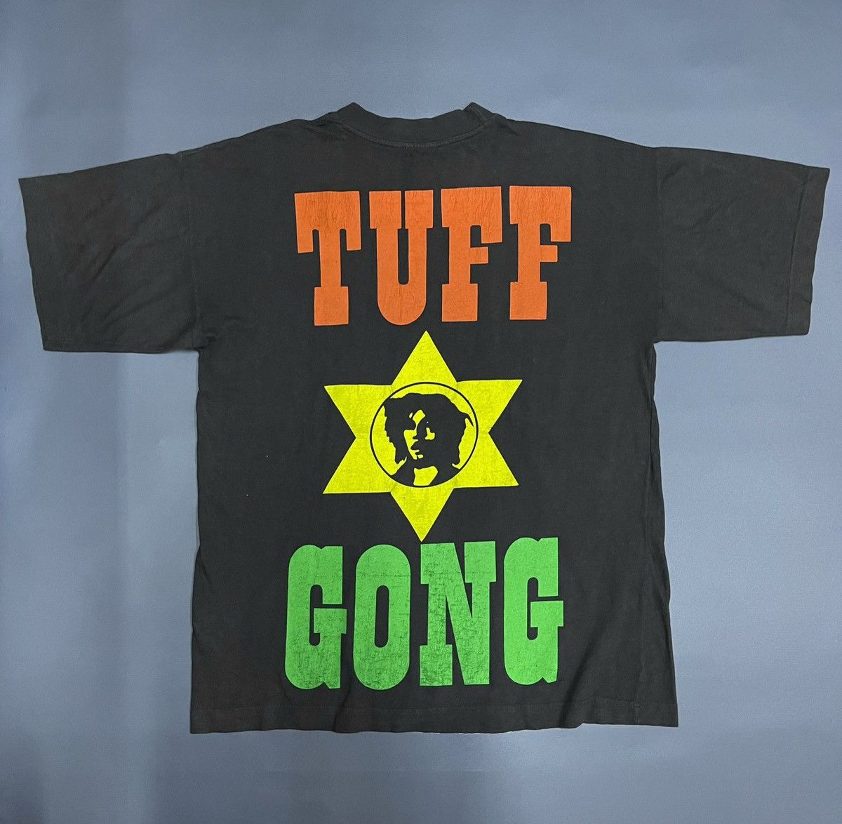 Band Tees × Vintage VINTAGE BOB MARLEY 90s ALL OVER PRINT BAND TEES Size US XL / EU 56 / 4 - 2 Thumbnail