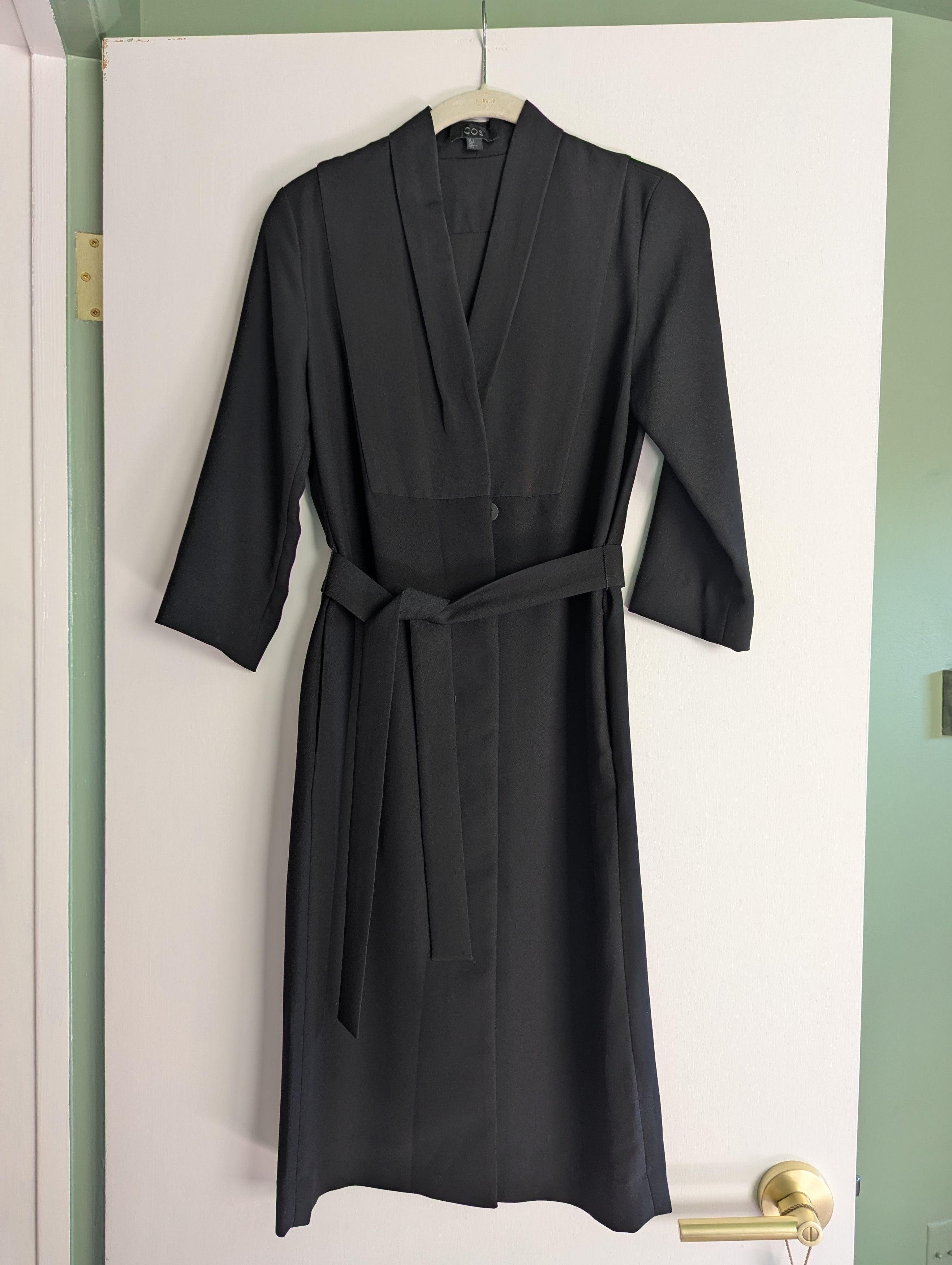 Cos COS elegant black dress LBD Size XS / US 0-2 / IT 36-38 - 2 Thumbnail