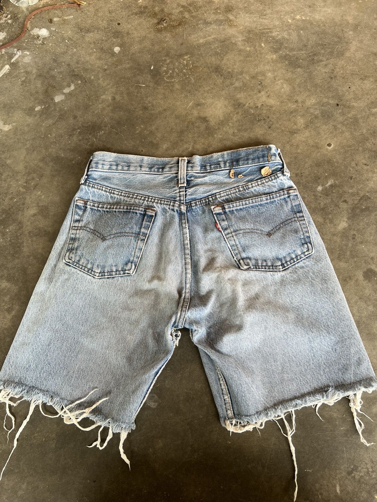 Levi's 💥Vintage 80’s Levis 501 Short Jean Size US 28 / EU 44 - 2 Thumbnail