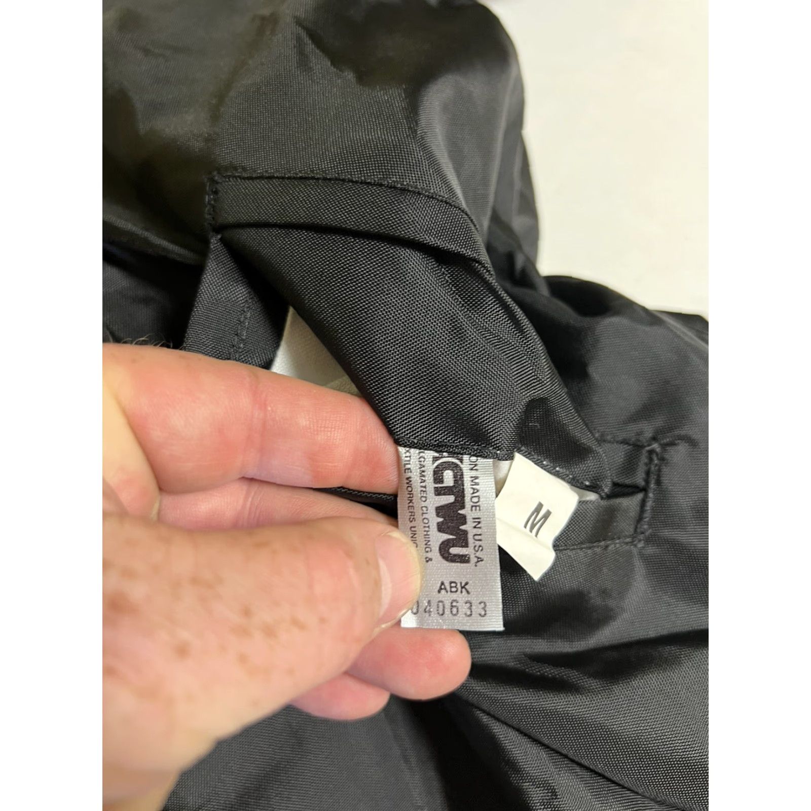 Vintage VINTAGE West Wind 1980s Nylon Satin Bomber Jacket Sz S Black USA Made - NOS Original Size US S / EU 44-46 / 1 - 3 Thumbnail