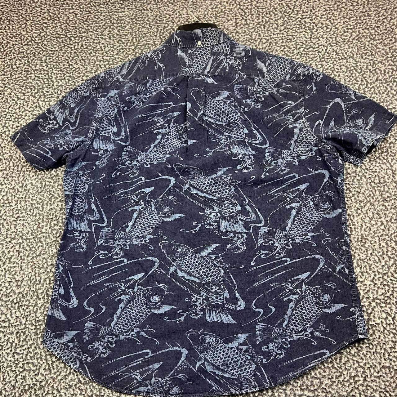 Ralph Lauren Ralph Lauren Button Down Shirt Men XXL SlimFit KoiFish Print Size US XXL / EU 58 / 5 - 2 Thumbnail
