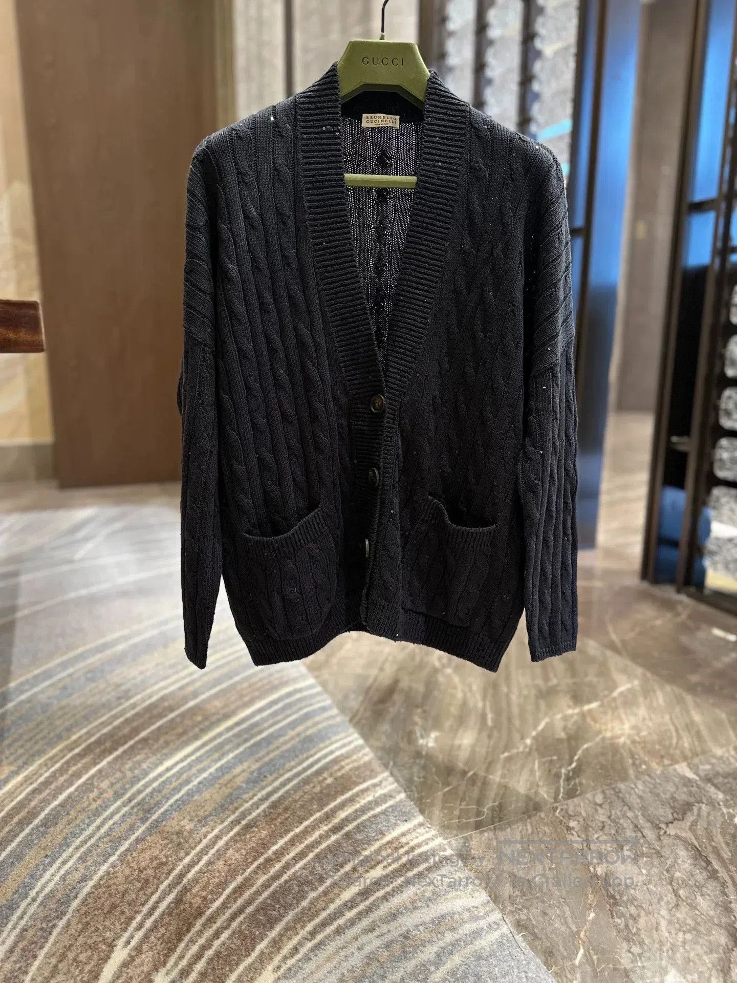 Brunello Cucinelli Brunello Cucinelli Sequin Cardigan. Size US XS / EU 42 / 0 - 1 Thumbnail