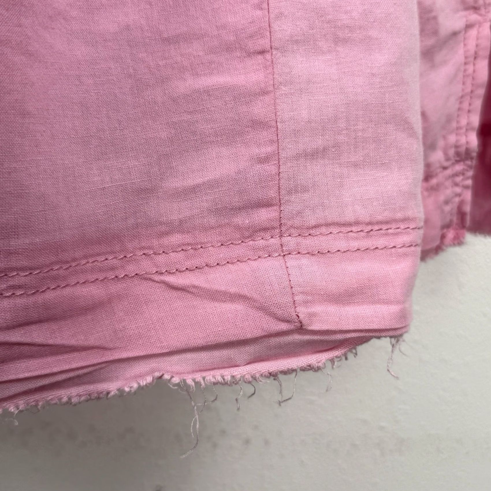 Vintage We The Free Moon City Oversized Slouchy Top Linen Blend Shirt Pink Size S Size S / US 4 / IT 40 - 6 Thumbnail