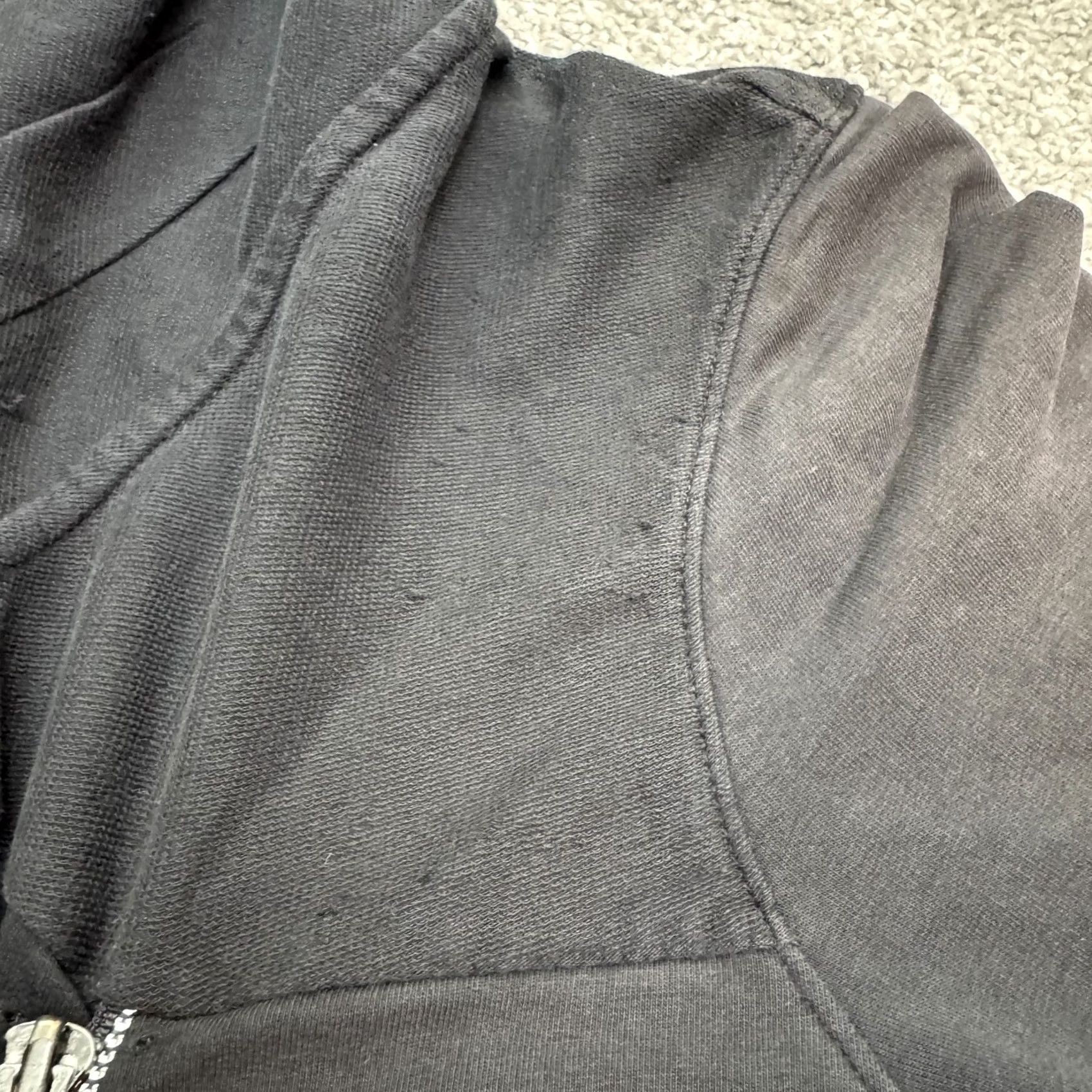 Athleta Athleta Jacket Womens Medium Black Full Zip Hooded Pockets Casual Outdoor All Seasons Regular Fit Size M / US 6-8 / IT 42-44 - 7 Thumbnail