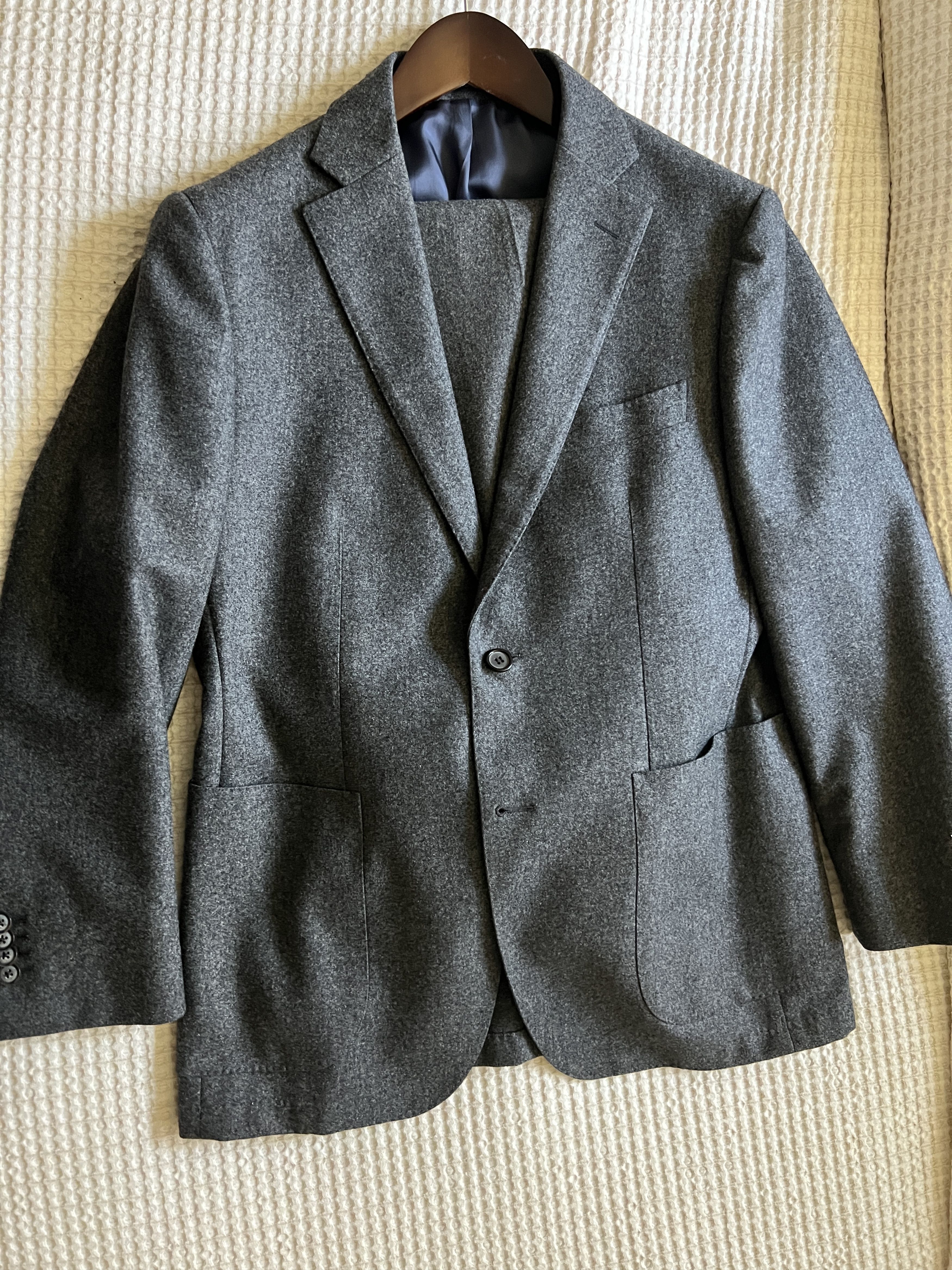 Suitsupply Suitsupply 38 S Havana Suit Mid Gray Size 38S - 2 Thumbnail