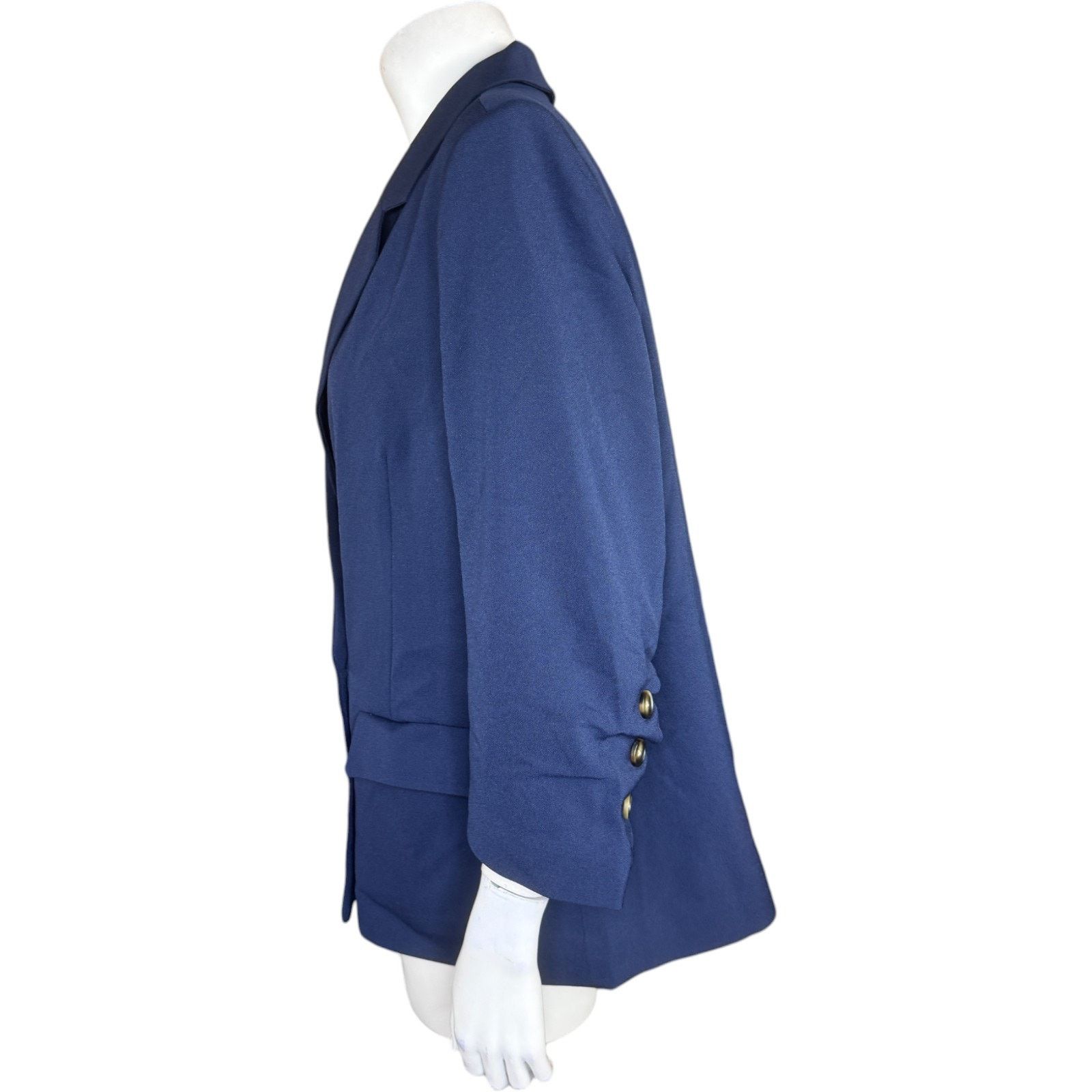 Other Studio Park x Amy Stran Navy Blazer Medium NWOT Jacket Size M / US 6-8 / IT 42-44 - 8 Thumbnail
