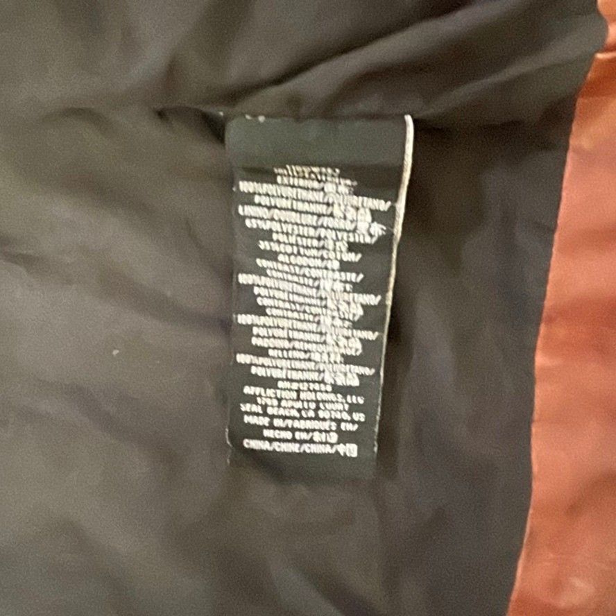Affliction Affliction Live Fast Brown Leather Jacket - XL Size US XL / EU 56 / 4 - 3 Thumbnail