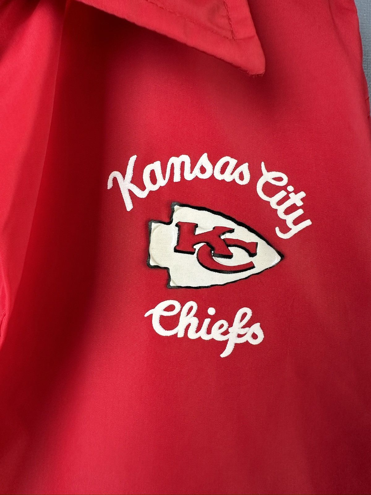 Russell Athletic Vintage Russel Athletic Kansas City Chiefs Coach Jacket Size US XL / EU 56 / 4 - 13 Thumbnail