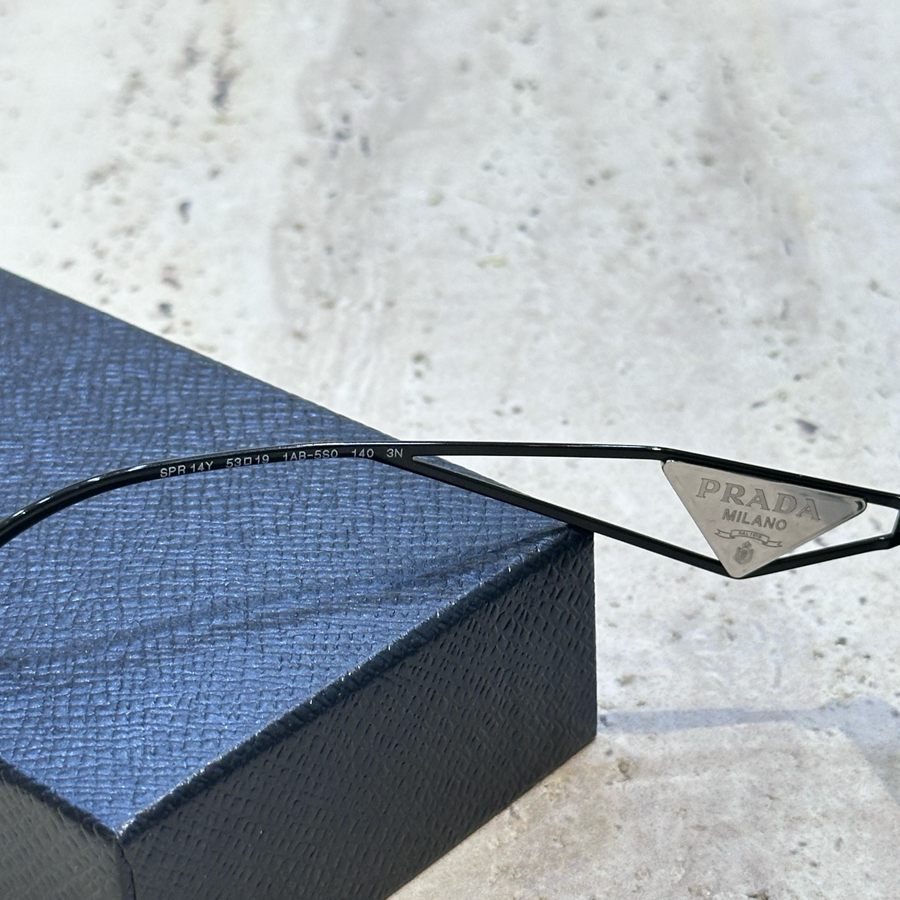 Prada PRADA 0PR 14YS 1AB5S0 SUNGLASSES Size ONE SIZE - 5 Thumbnail
