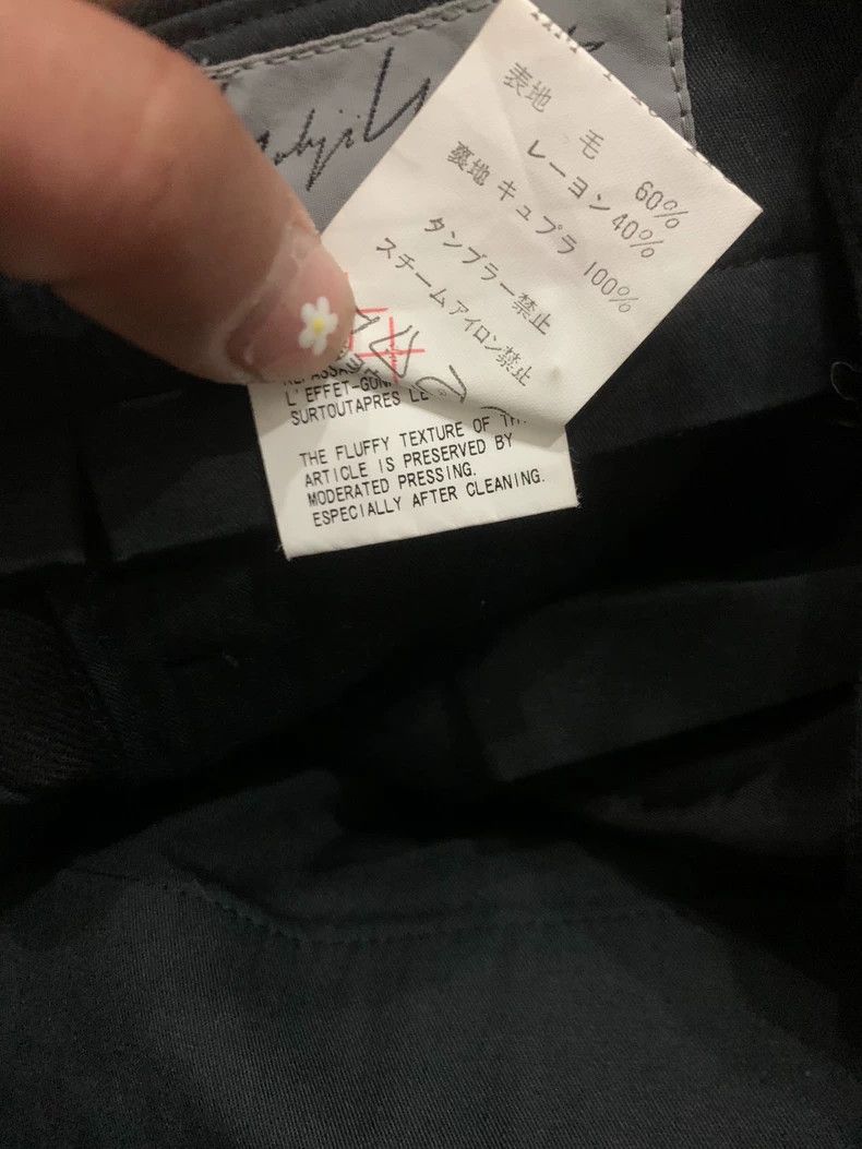 Yohji Yamamoto Yohji Yamamoto size 4 2002aw leather buttoned trousers Size US 28 / EU 44 - 6 Thumbnail