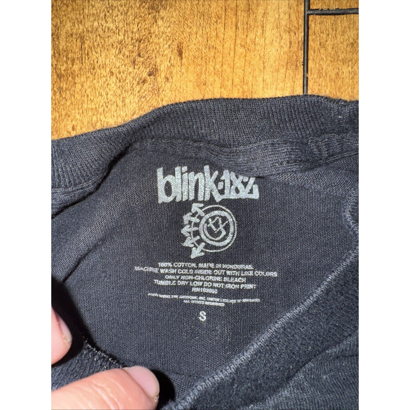 Band Tees × Vintage Blink-182 Long Sleeve Band Shirt Black S Neon Pop Punk Size US S / EU 44-46 / 1 - 5 Thumbnail