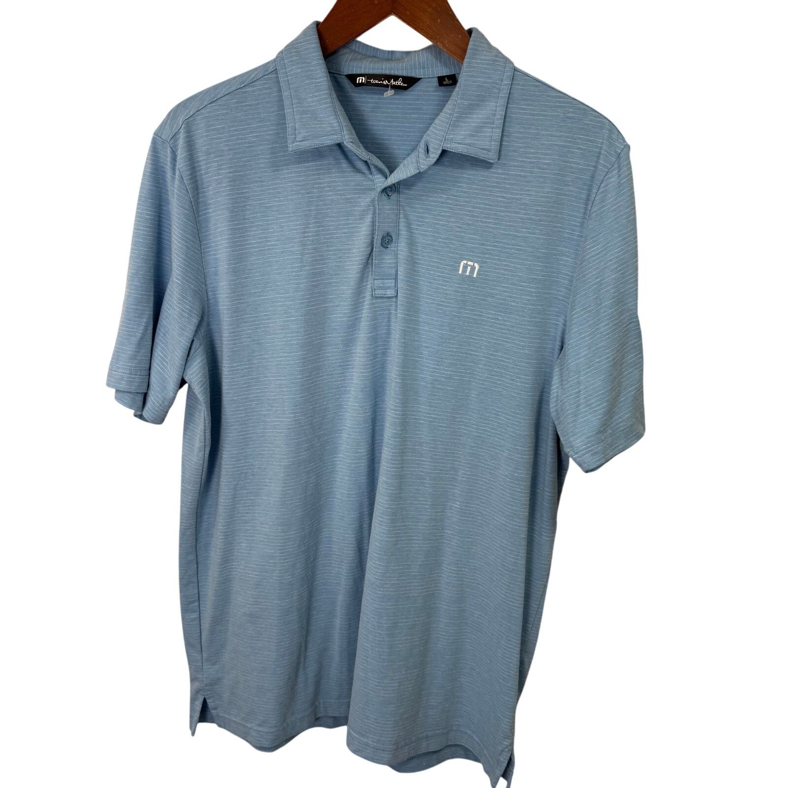 TravisMathew Travis Mathew Men’s Golf Polo Shirt L Performance # G669 Size US L / EU 52-54 / 3 - 2 Thumbnail