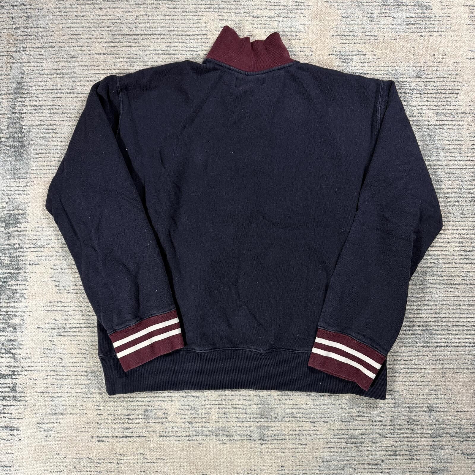 Polo Ralph Lauren Vintage 90s Polo Ralph Lauren 1/4 zip pullover sweatshirt Size US XXL / EU 58 / 5 - 5 Thumbnail
