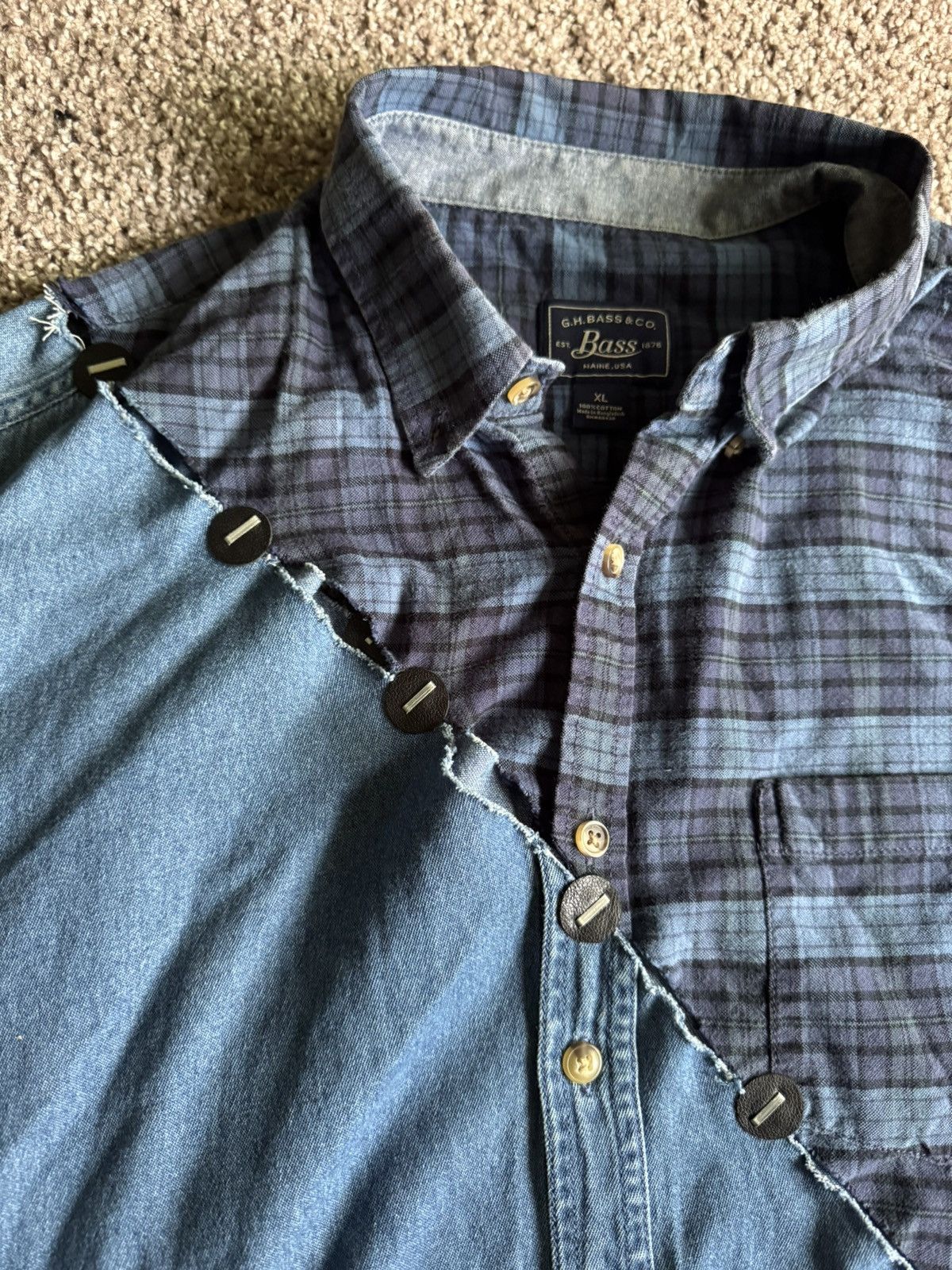 KOZABURO Kozaburo PRM Staple Shirt Size US XL / EU 56 / 4 - 4 Thumbnail