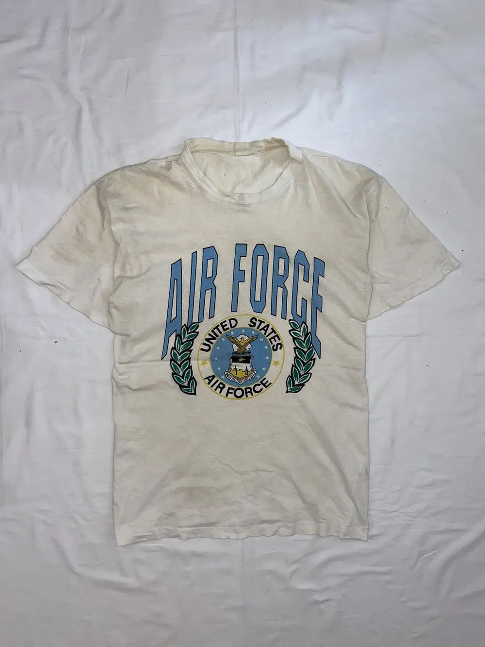 Vintage RARE VINTAGE US AIR FORCE ACADEMY MILITARY USA Y2K T SHIRT Size US XL / EU 56 / 4 - 1 Thumbnail