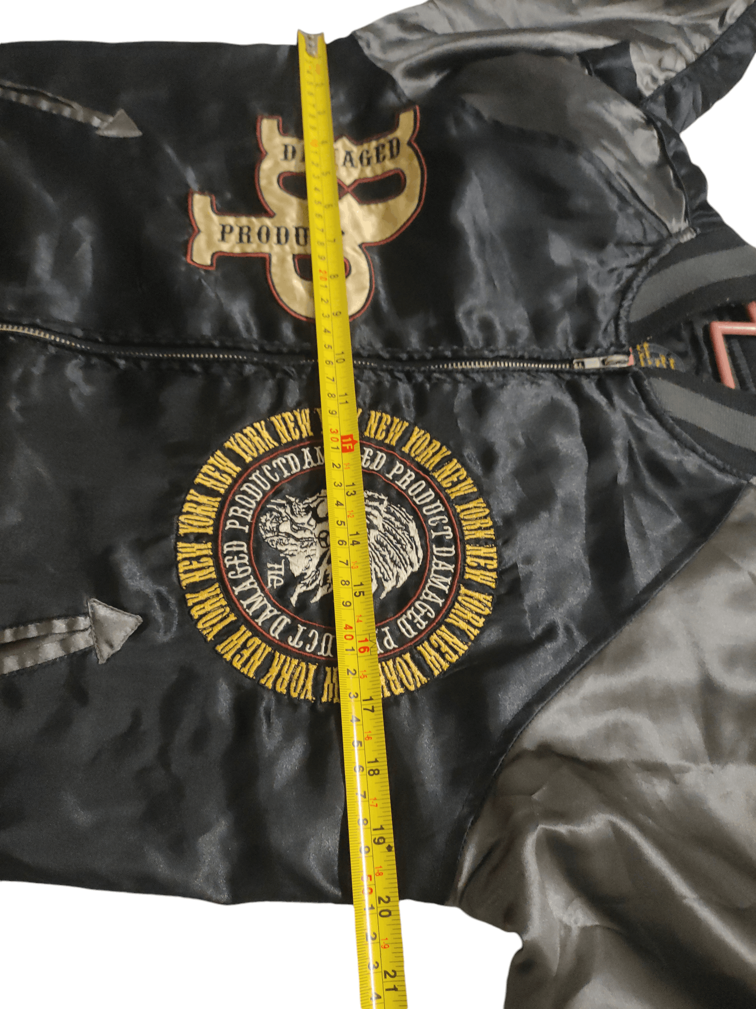 If Six Was Nine Varsity Jacket Embroidery "This Was A Damage Products " Size US M / EU 48-50 / 2 - 6 Thumbnail