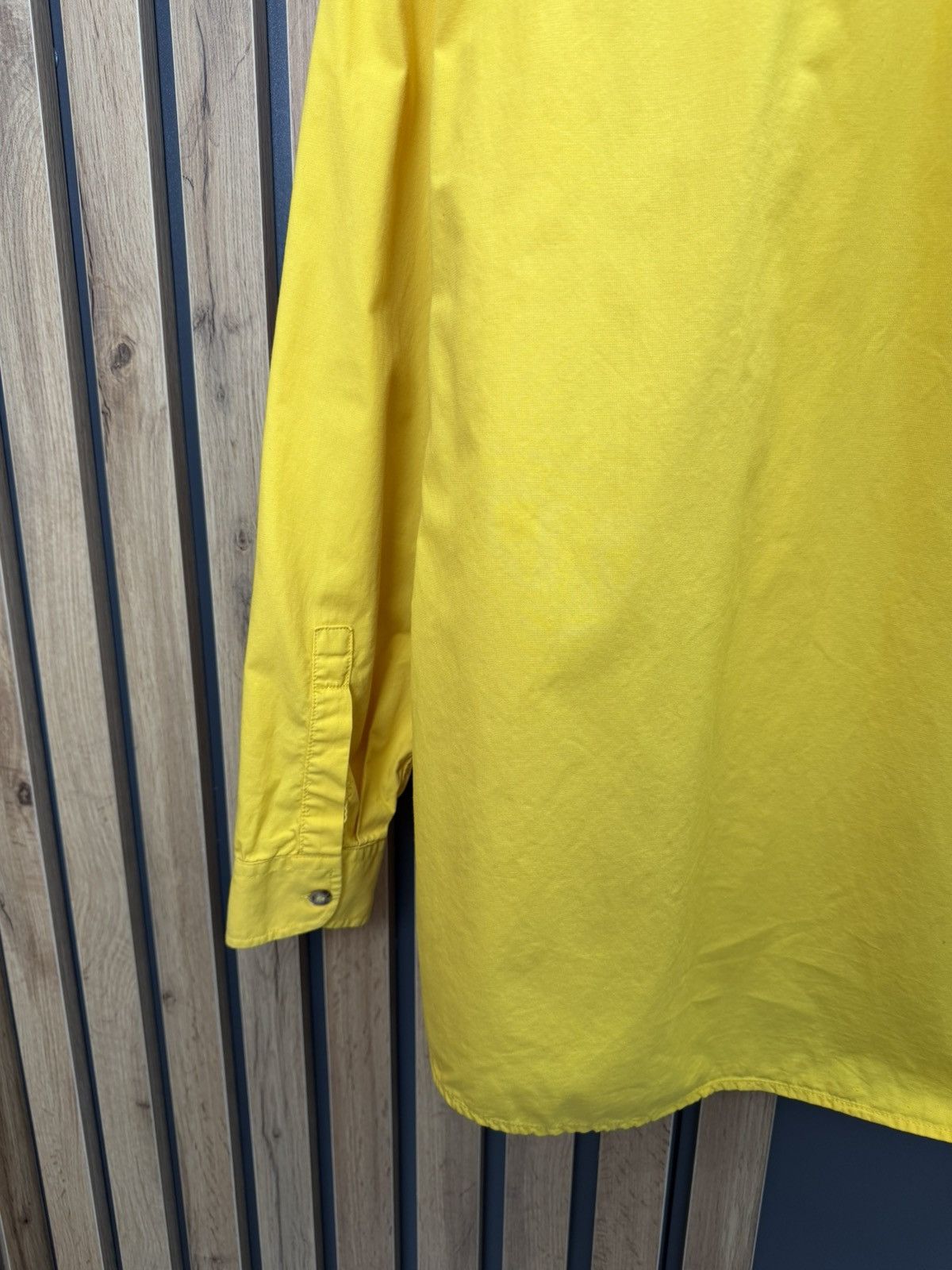 Levi's Vintage Clothing Vintage Levis Yellow Zip Up Jacket Shirt Mens Size L Size US L / EU 52-54 / 3 - 14 Thumbnail