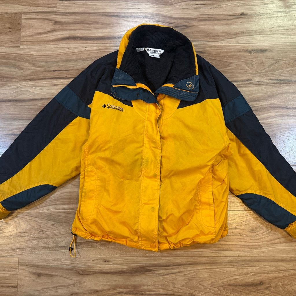 Other Columbia Bugaboo Jacket Women’s XL Yellow Black Vintage Size XL / US 12-14 / IT 48-50 - 1 Thumbnail