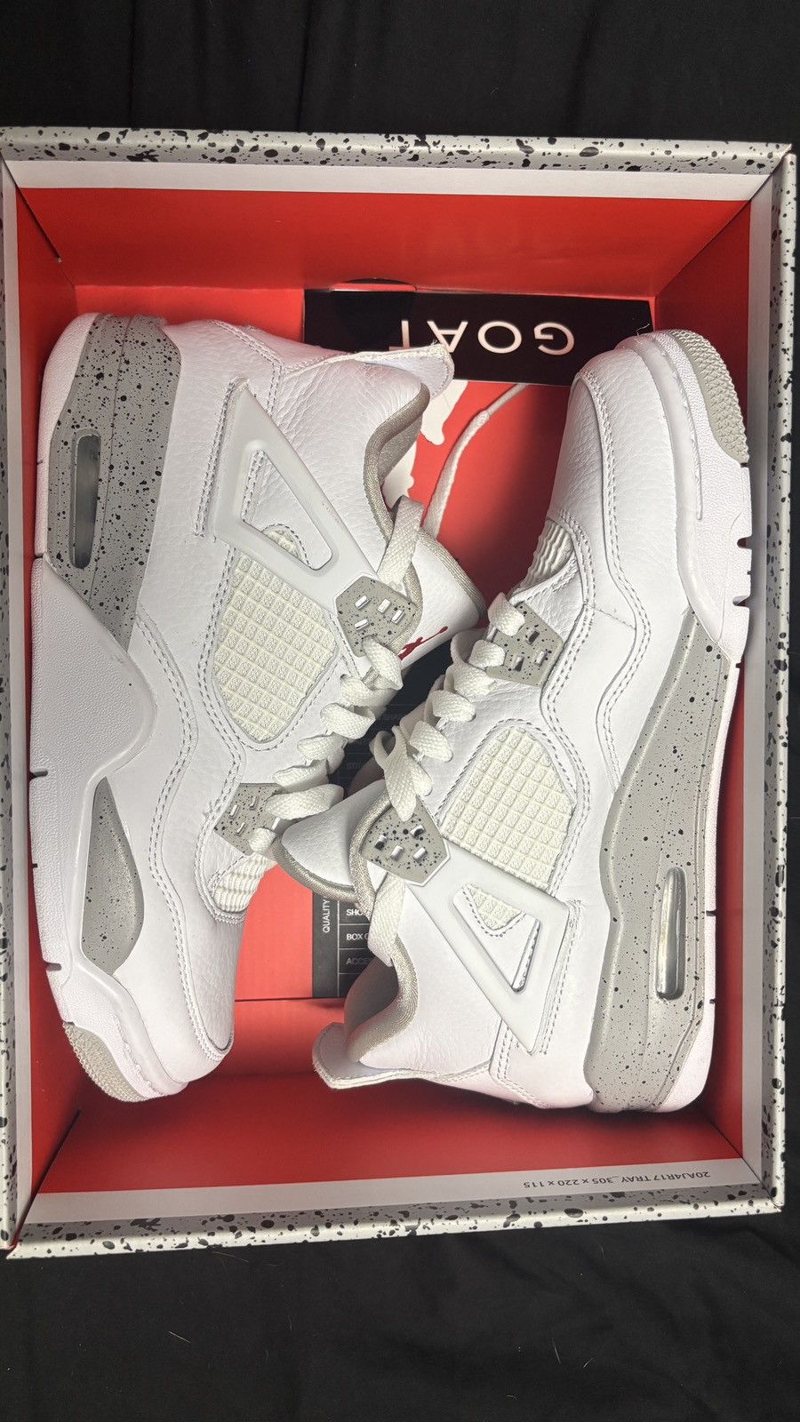 Jordan Brand White oreo jordan 4 Size US 6 / EU 39 - 1 Thumbnail