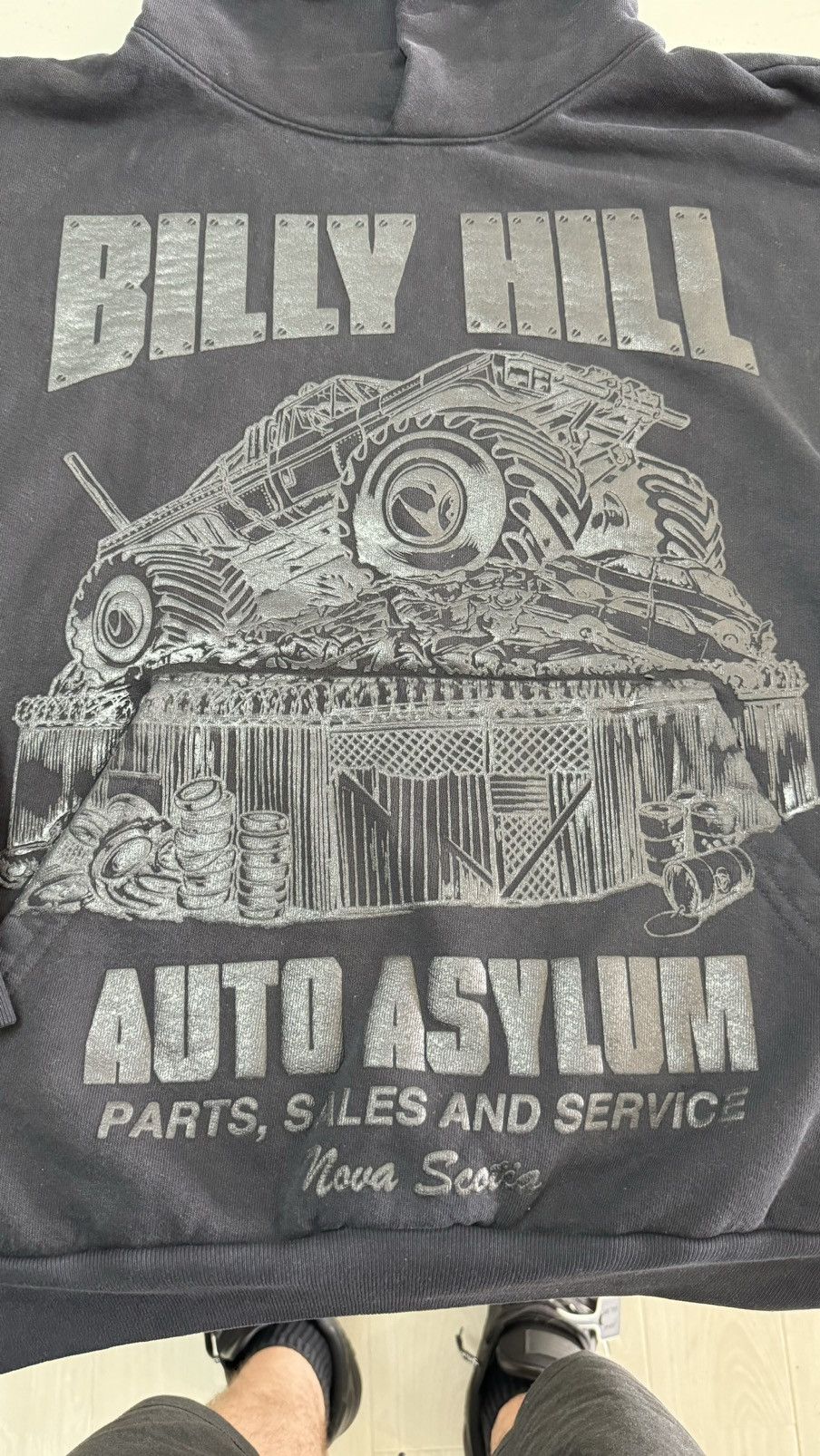 Billy Hill Billy Hill - Auto Asylum hoodie diamond plate Size US L / EU 52-54 / 3 - 2 Thumbnail